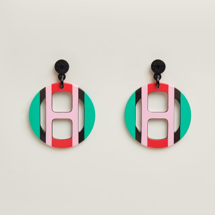 Boucles d'oreilles H Equipe