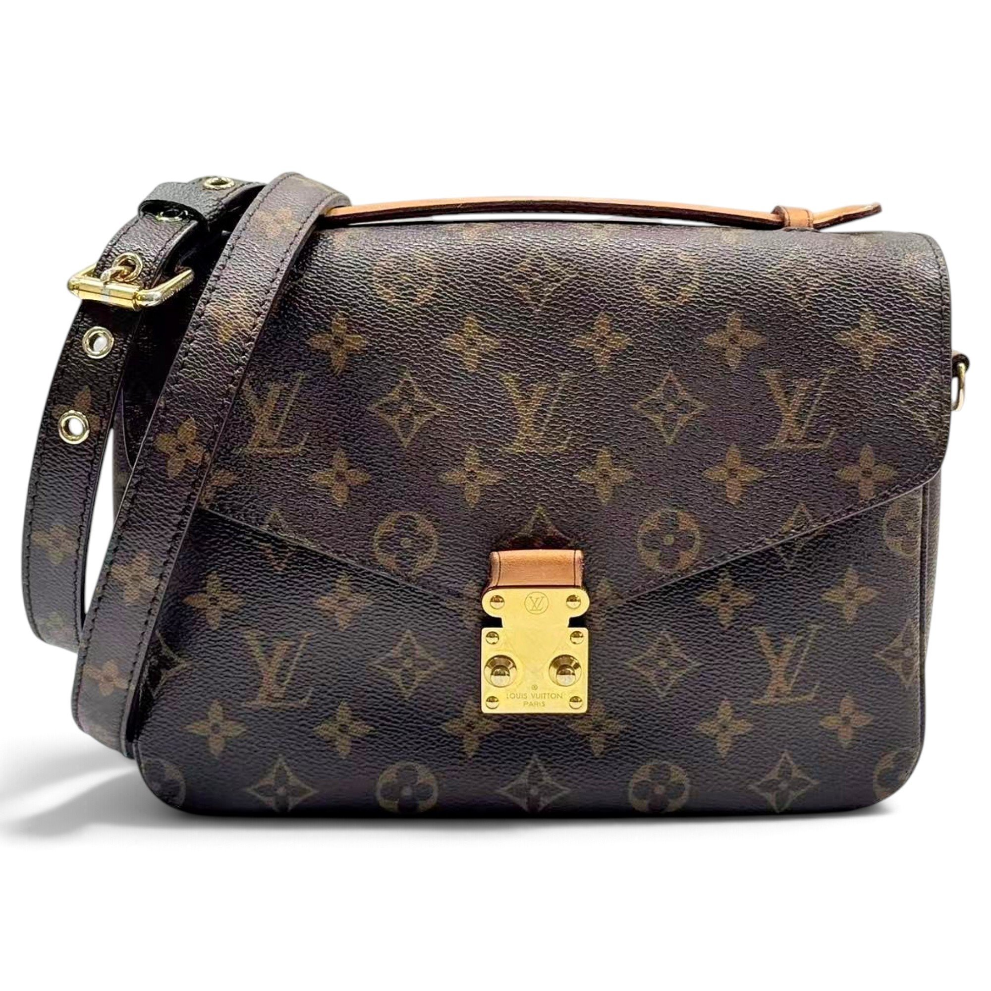 Metis leather handbag