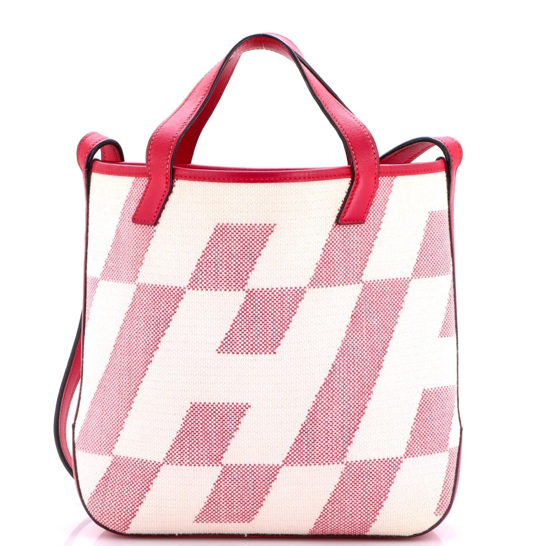 Hermes Cabas H En Biais Handbag White 2021