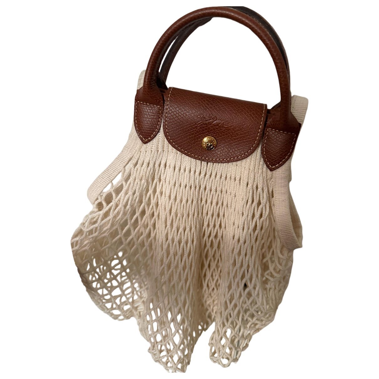 Pliage leather tote