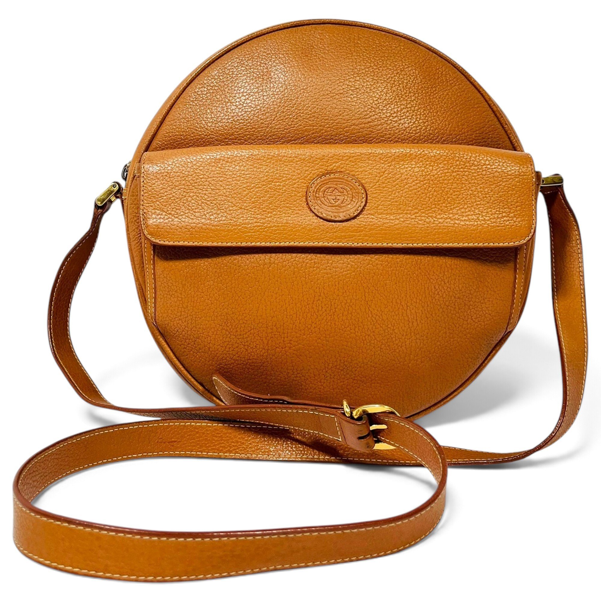Leather crossbody bag