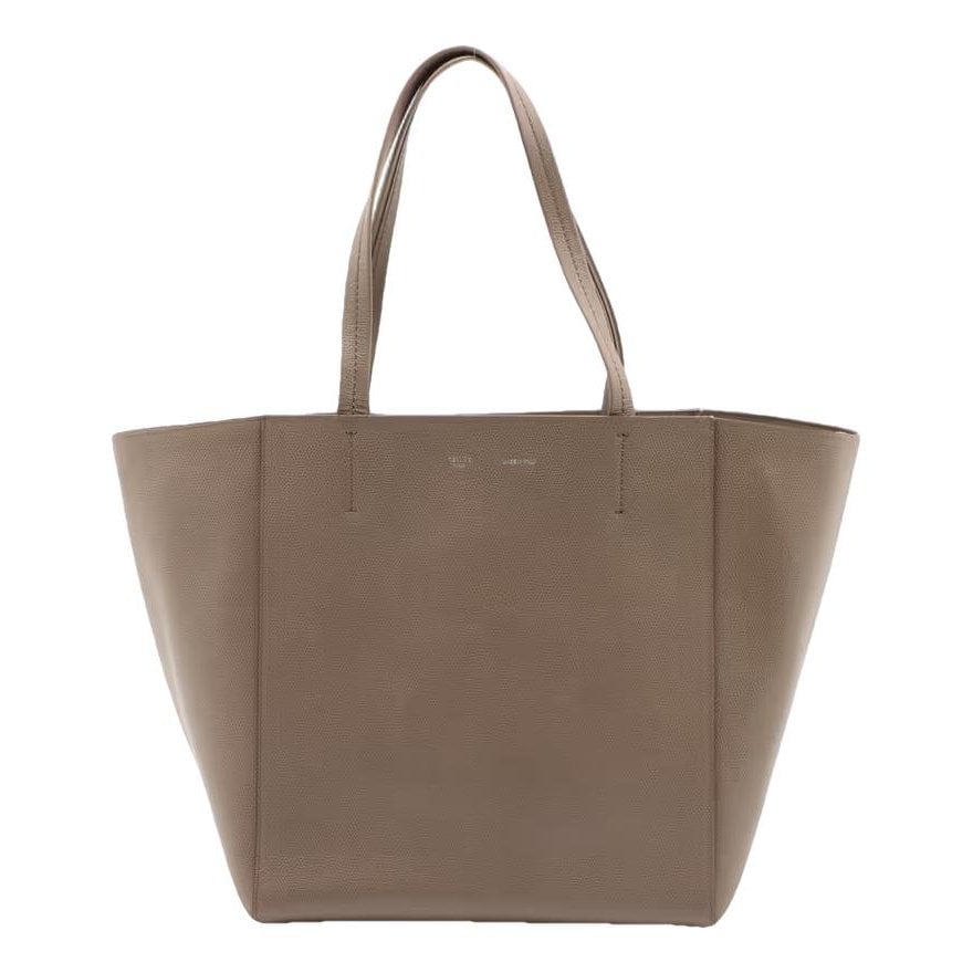 Leather tote
