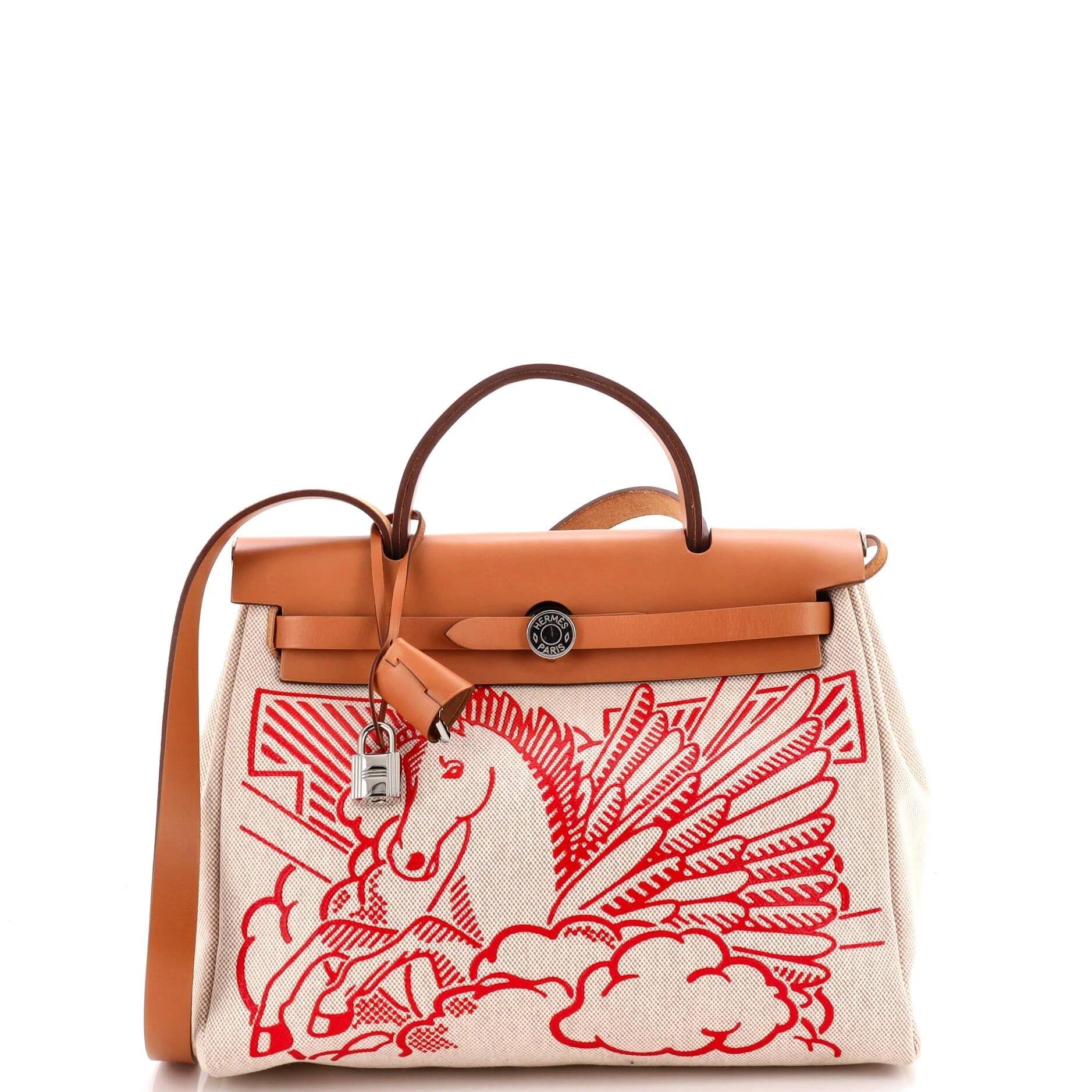 Herbag leather handbag