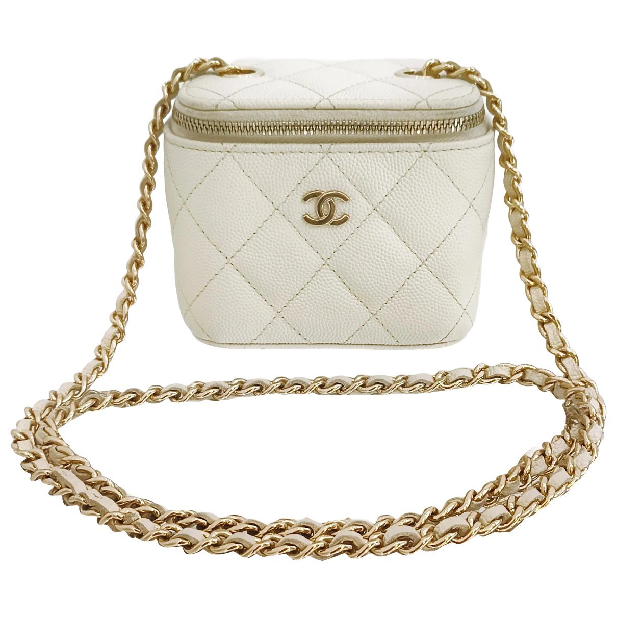Leather mini bag