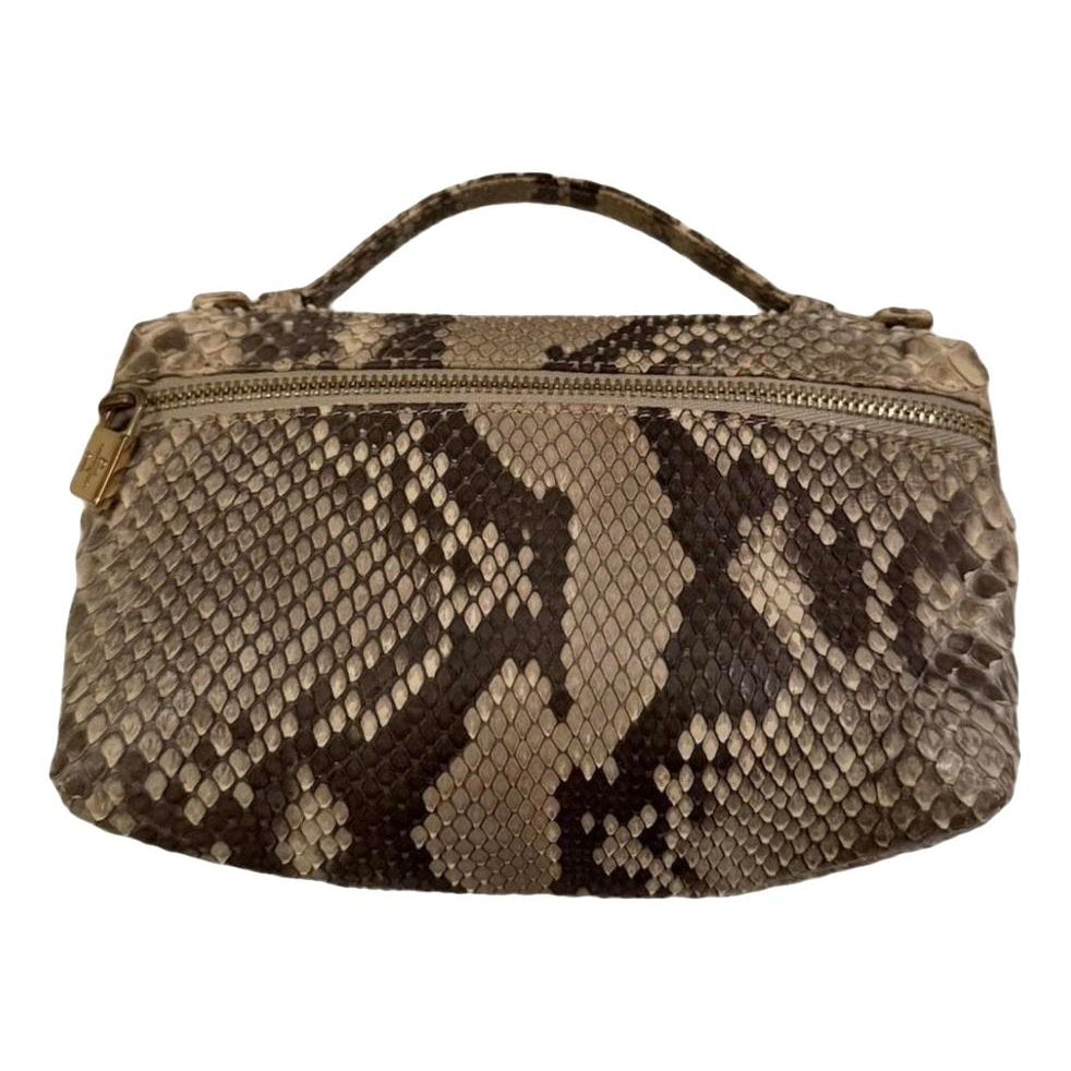 Python clutch bag