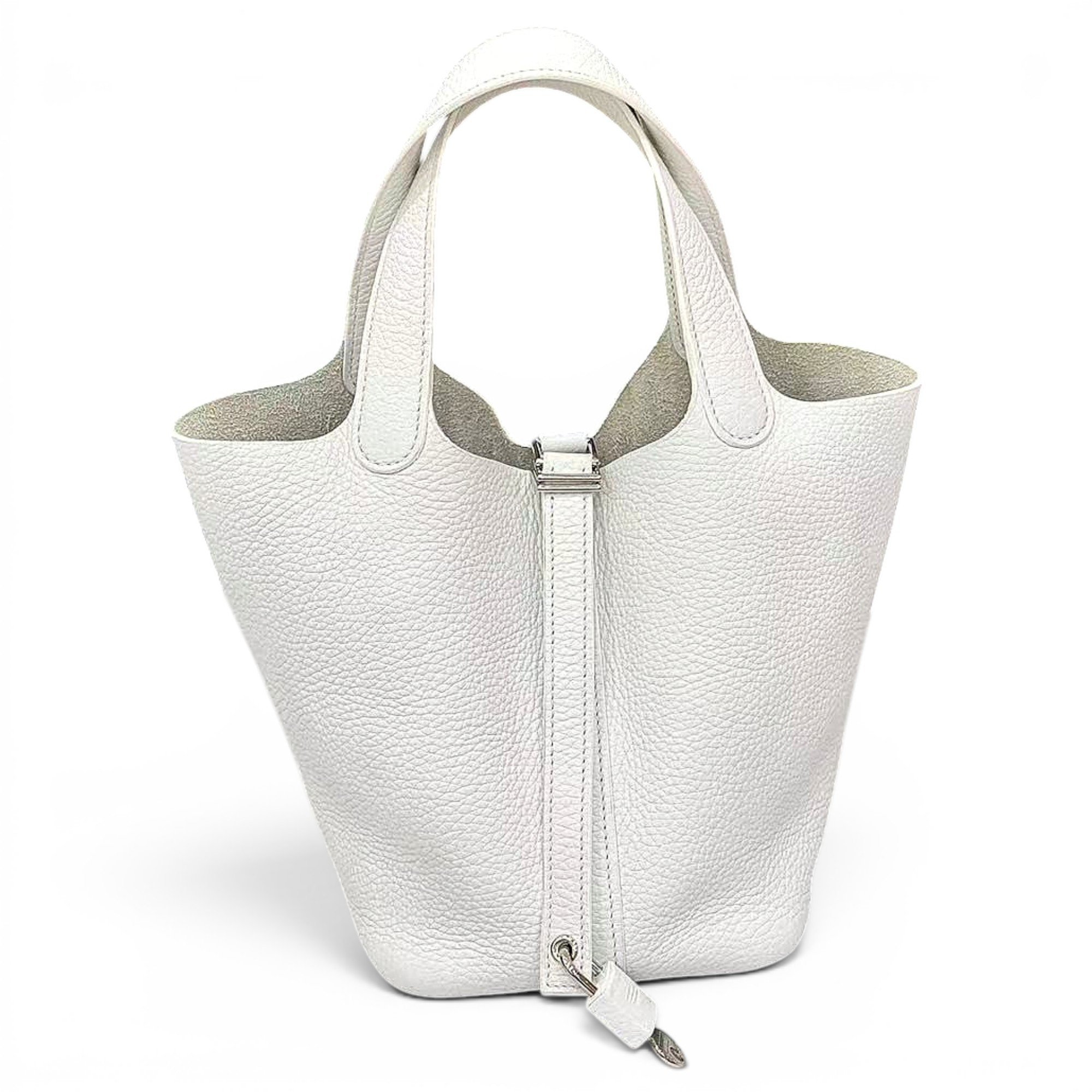 Picotin leather handbag