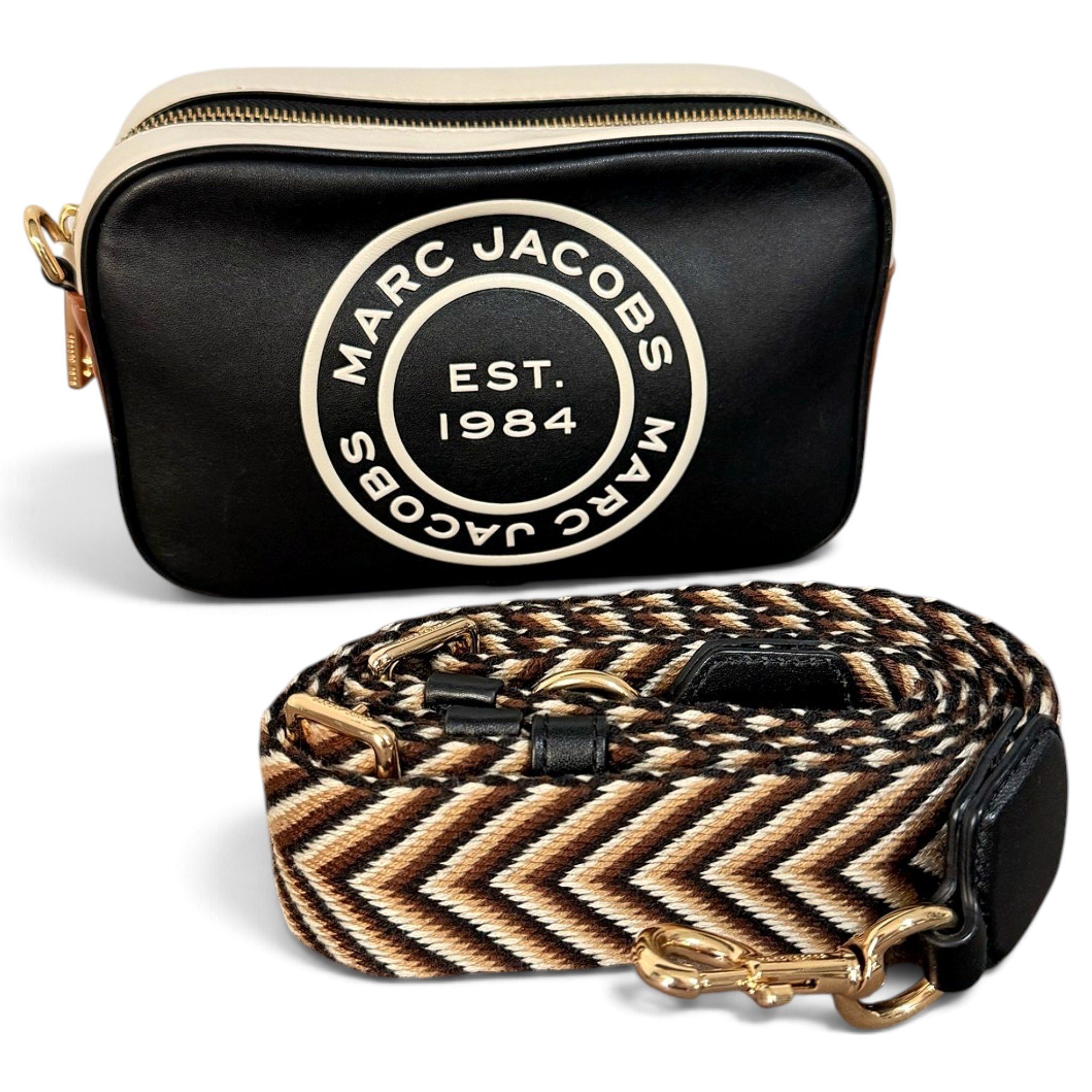 Snapshot leather crossbody bag