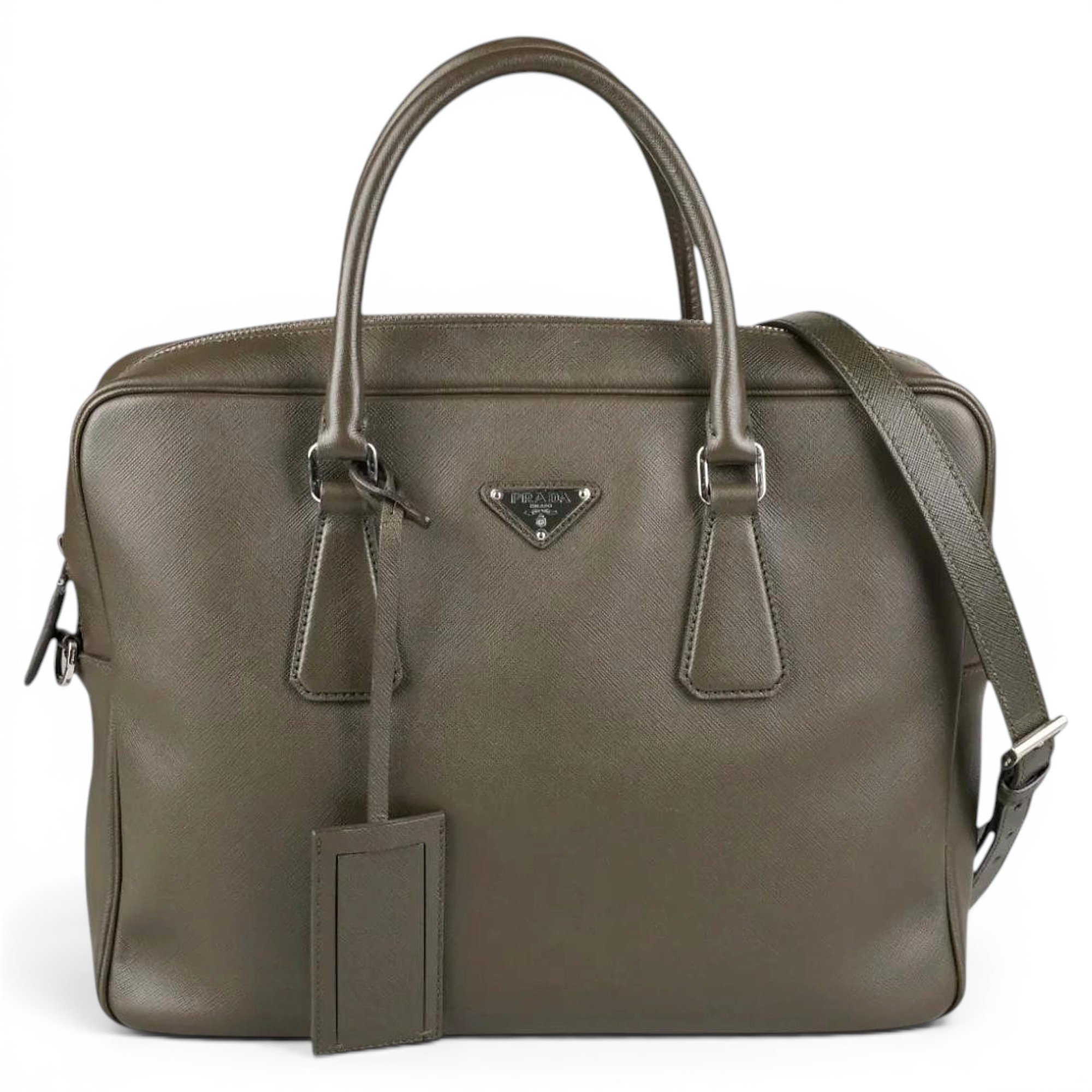 Leather crossbody bag