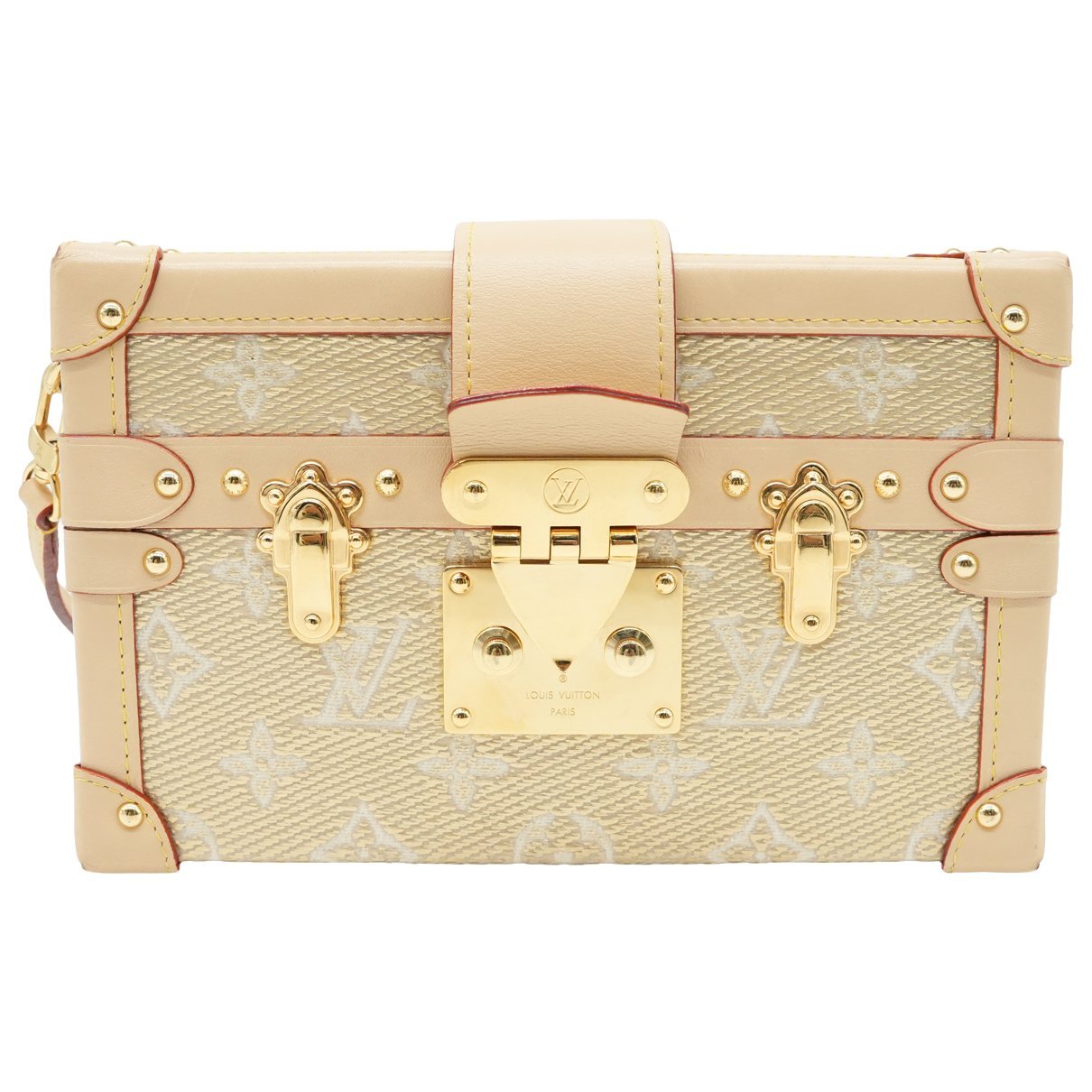 Petite Malle leather crossbody bag