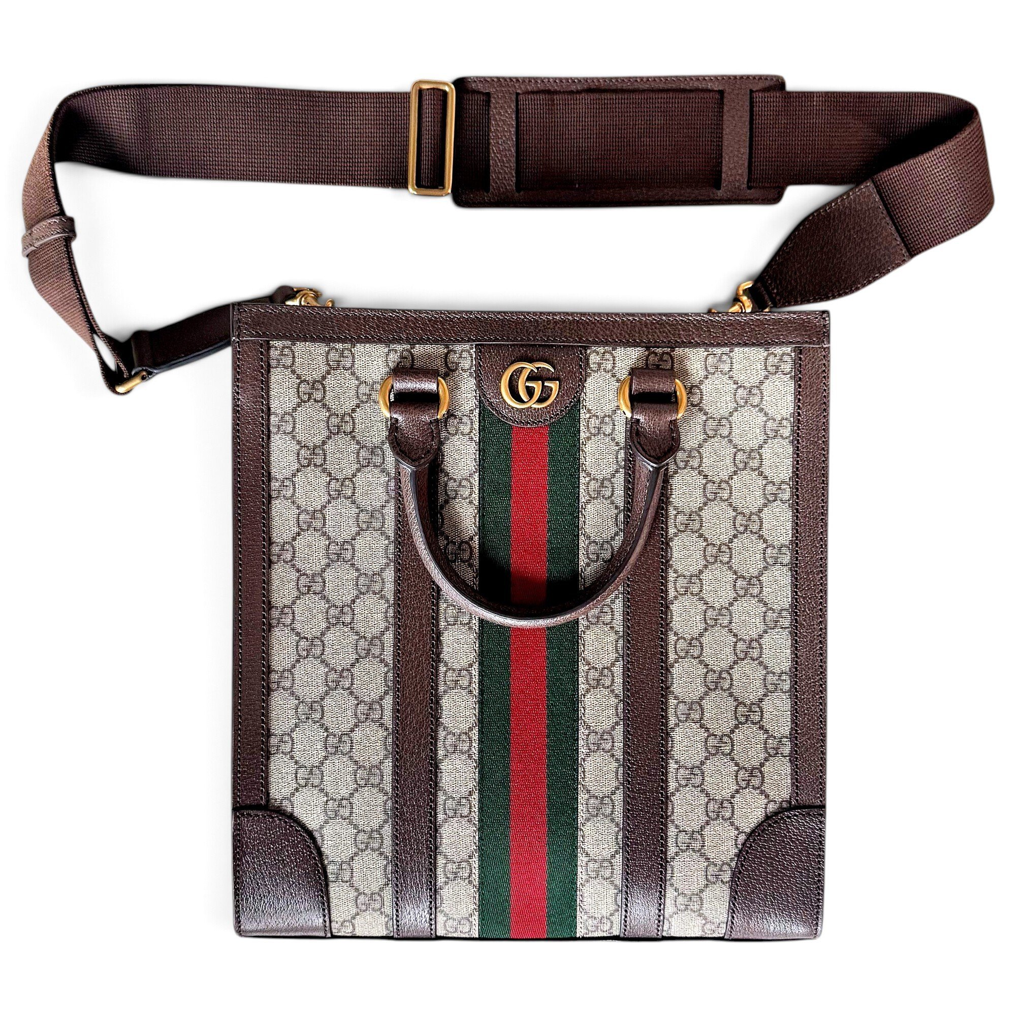 Ophidia leather tote