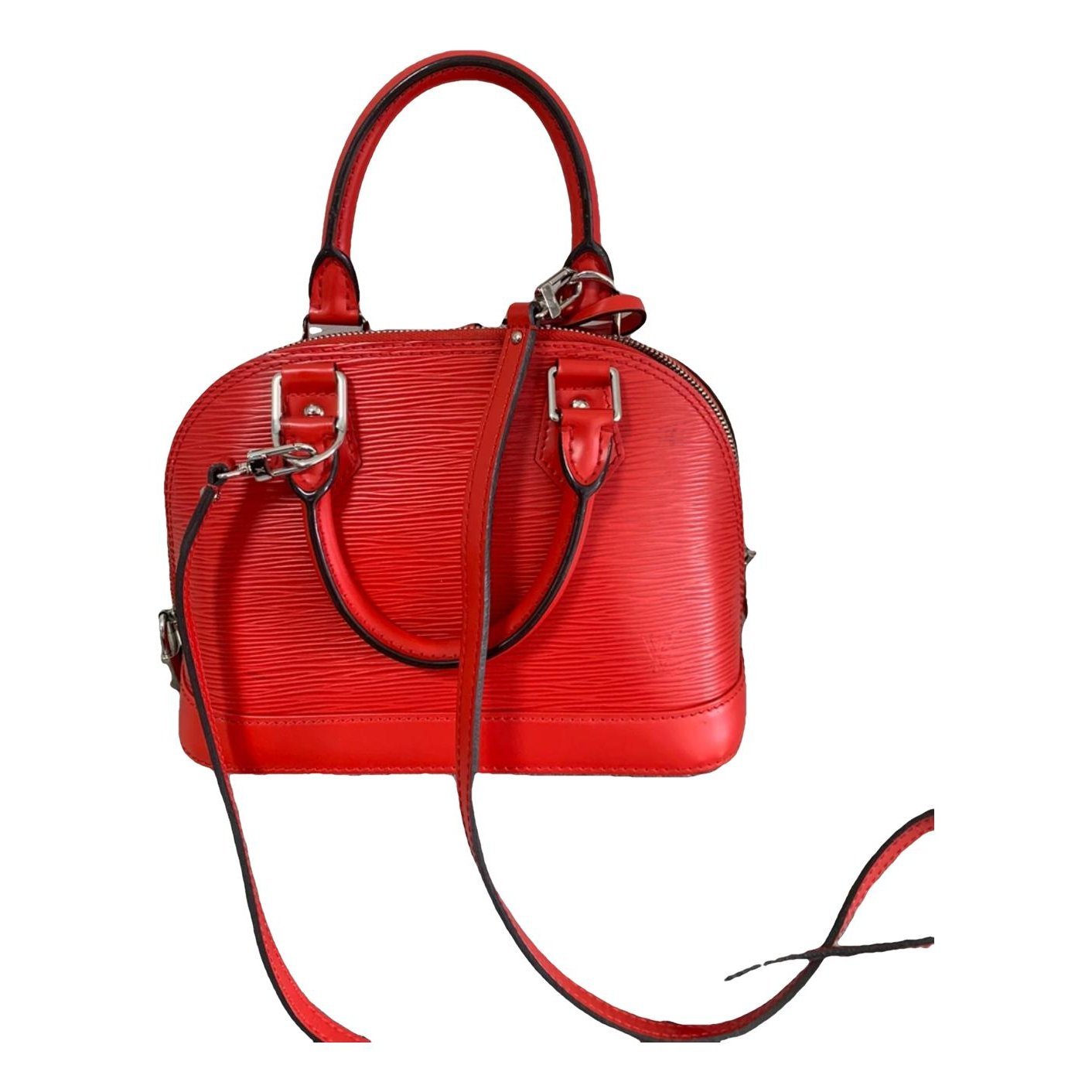 Louis Vuitton Alma BB leather handbag