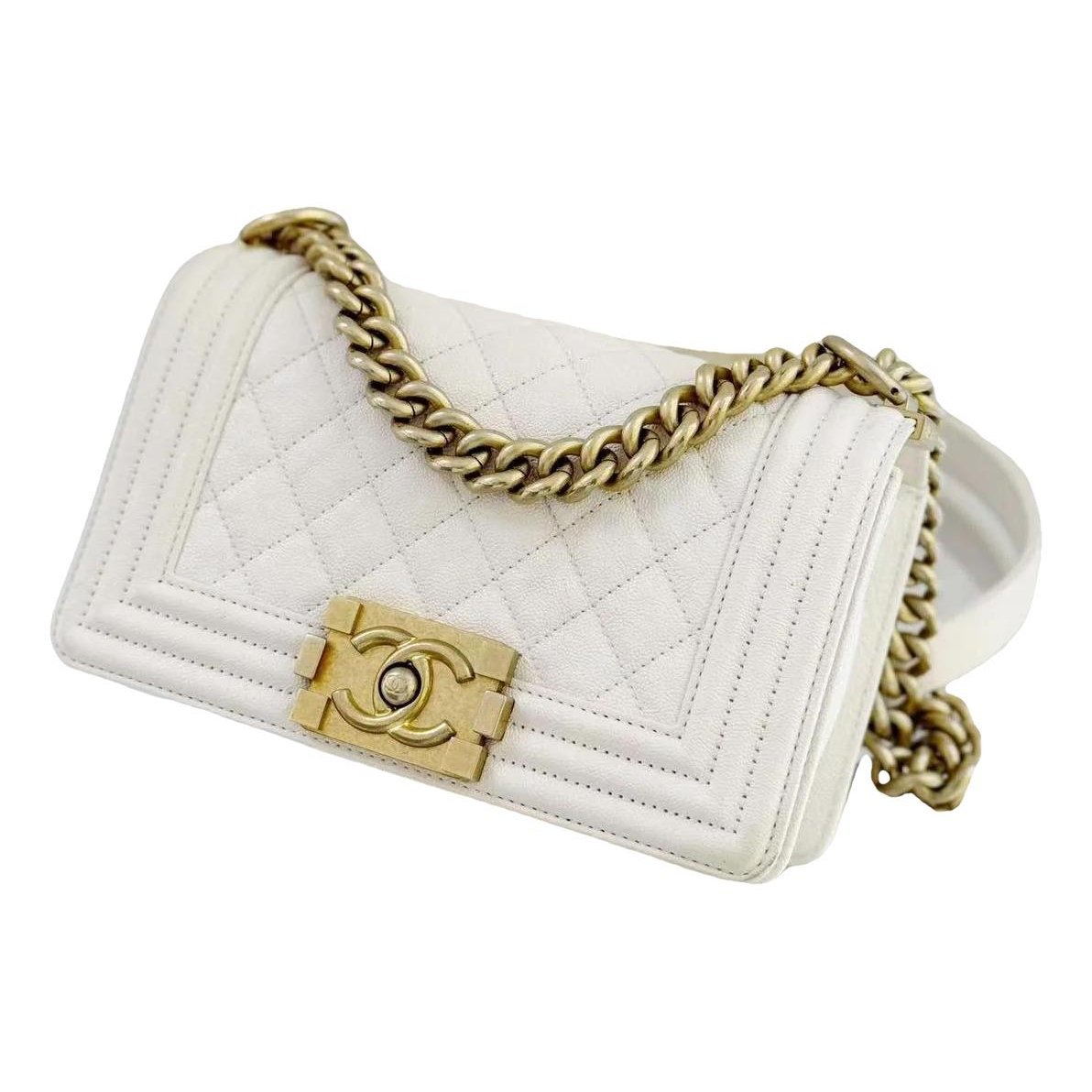 Boy leather crossbody bag