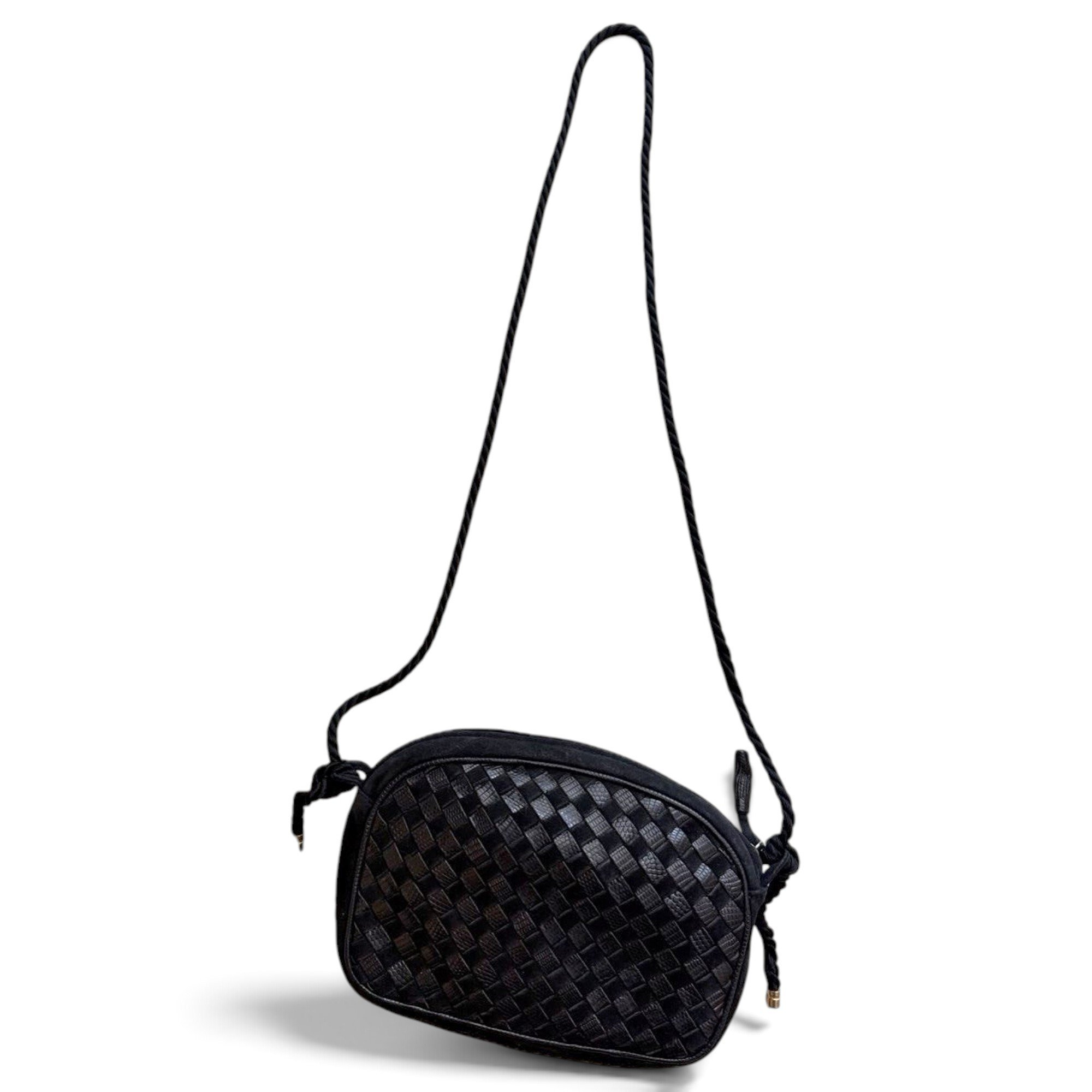 Leather crossbody bag