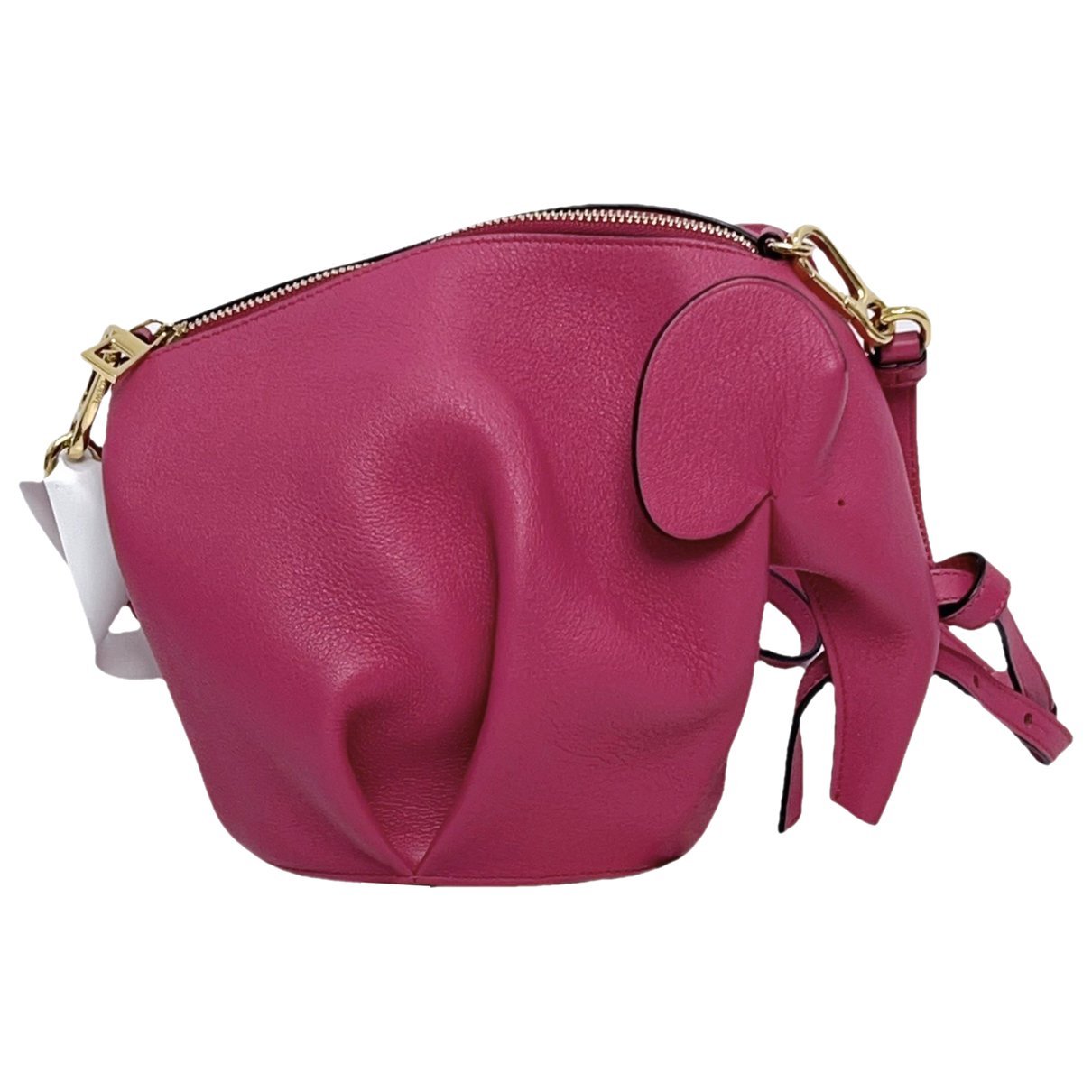 Animals leather handbag
