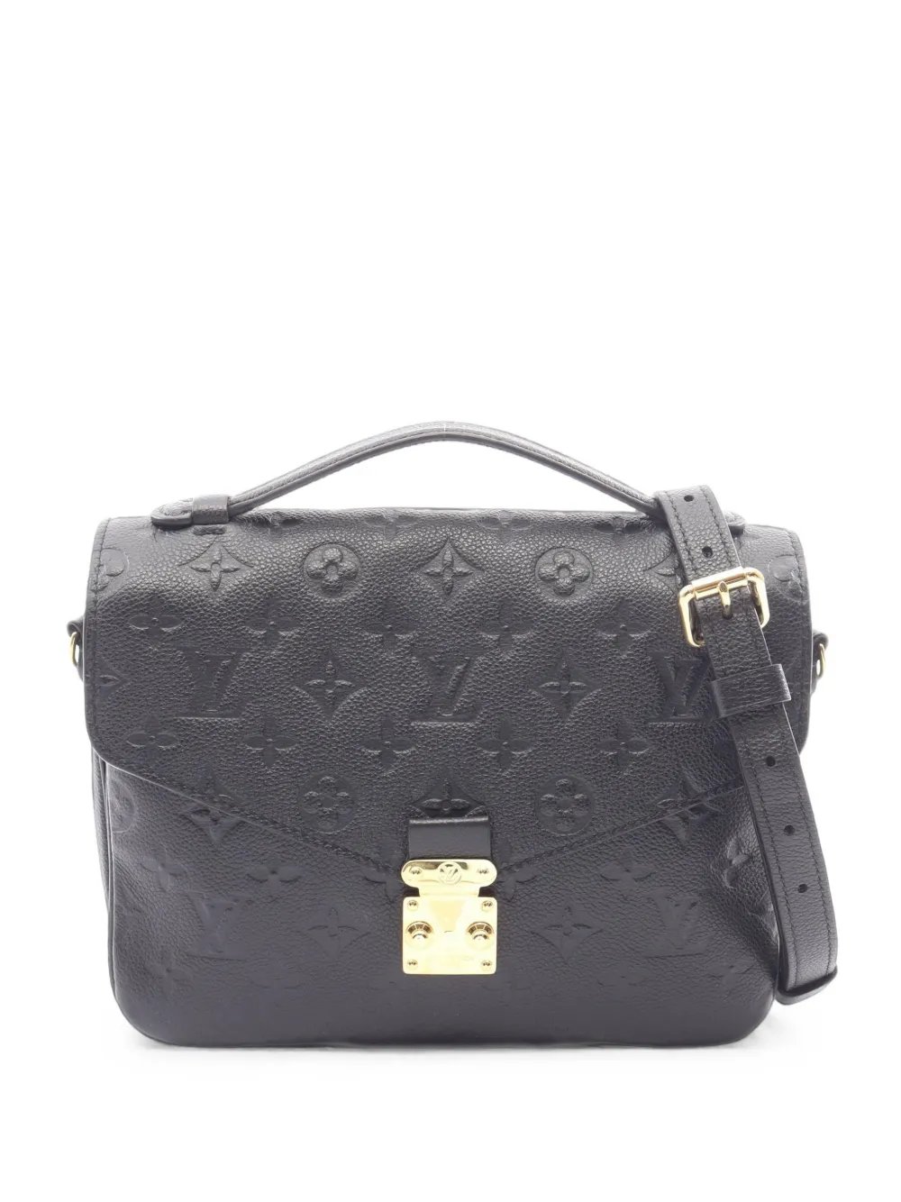 2018 Metis MM Monogram Empreinte leather shoulder bag
