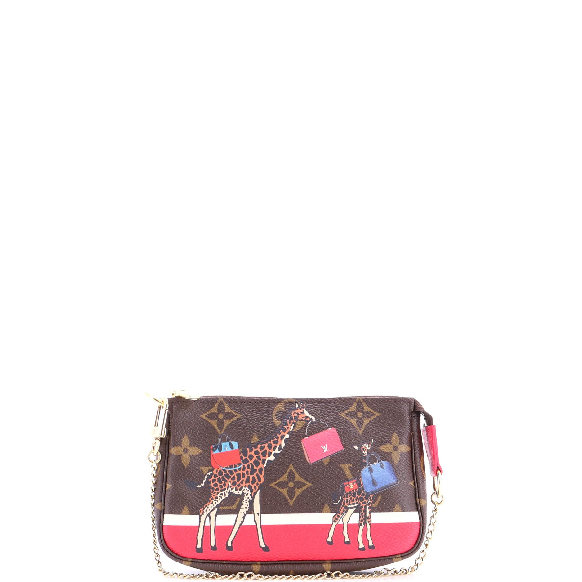 Pochette Accessoires Limited Edition Christmas Animation Monogram Canvas Mini