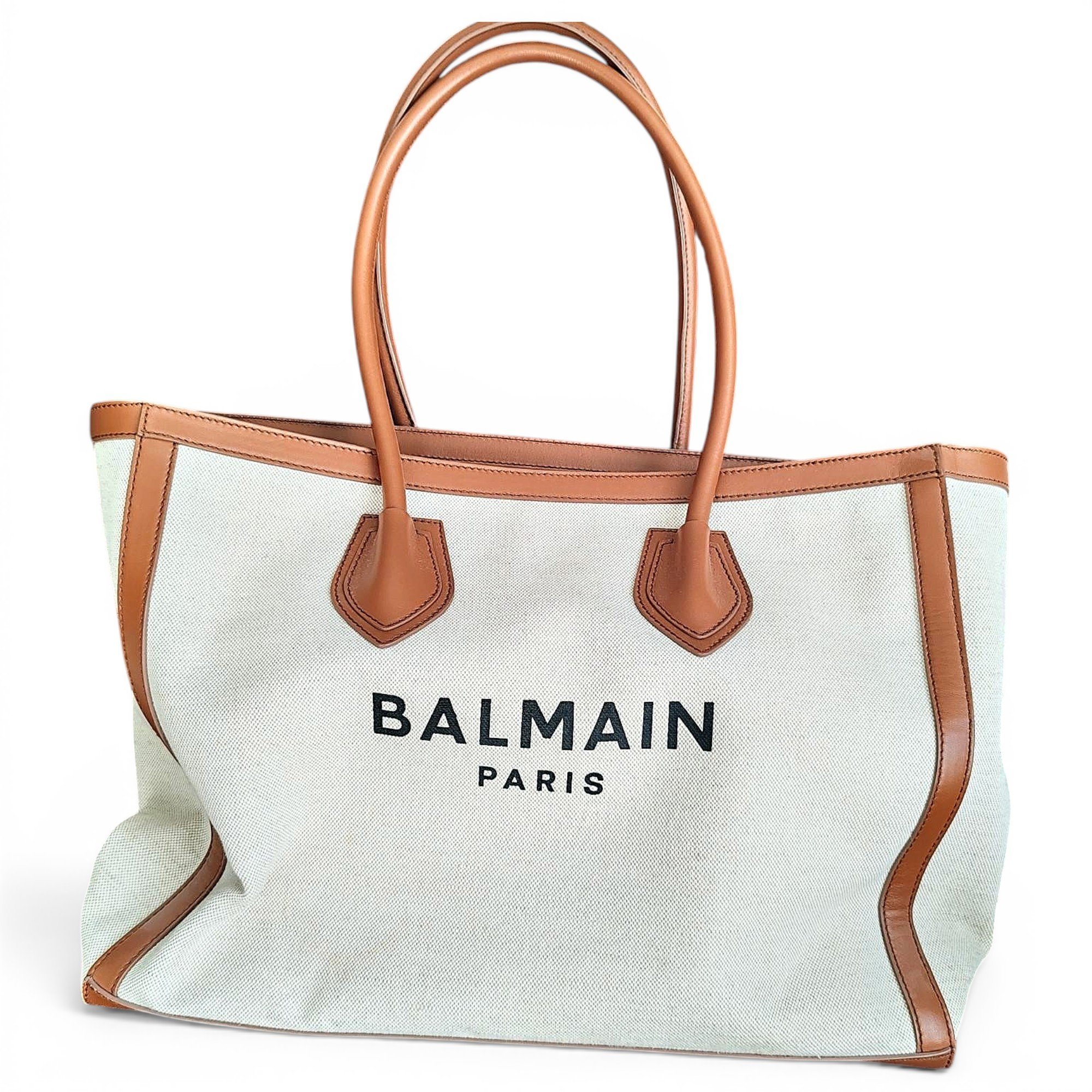 Leather tote