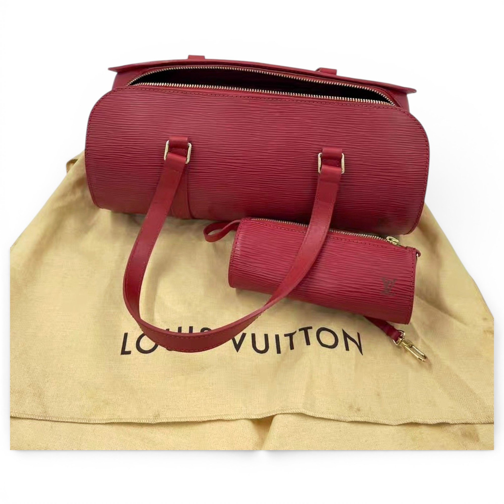 Soufflot leather handbag