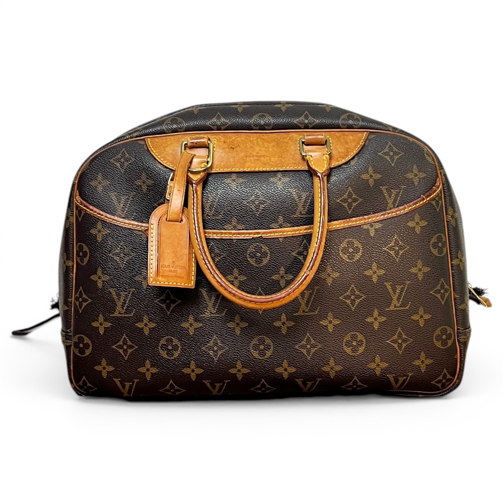 Deauville leather handbag