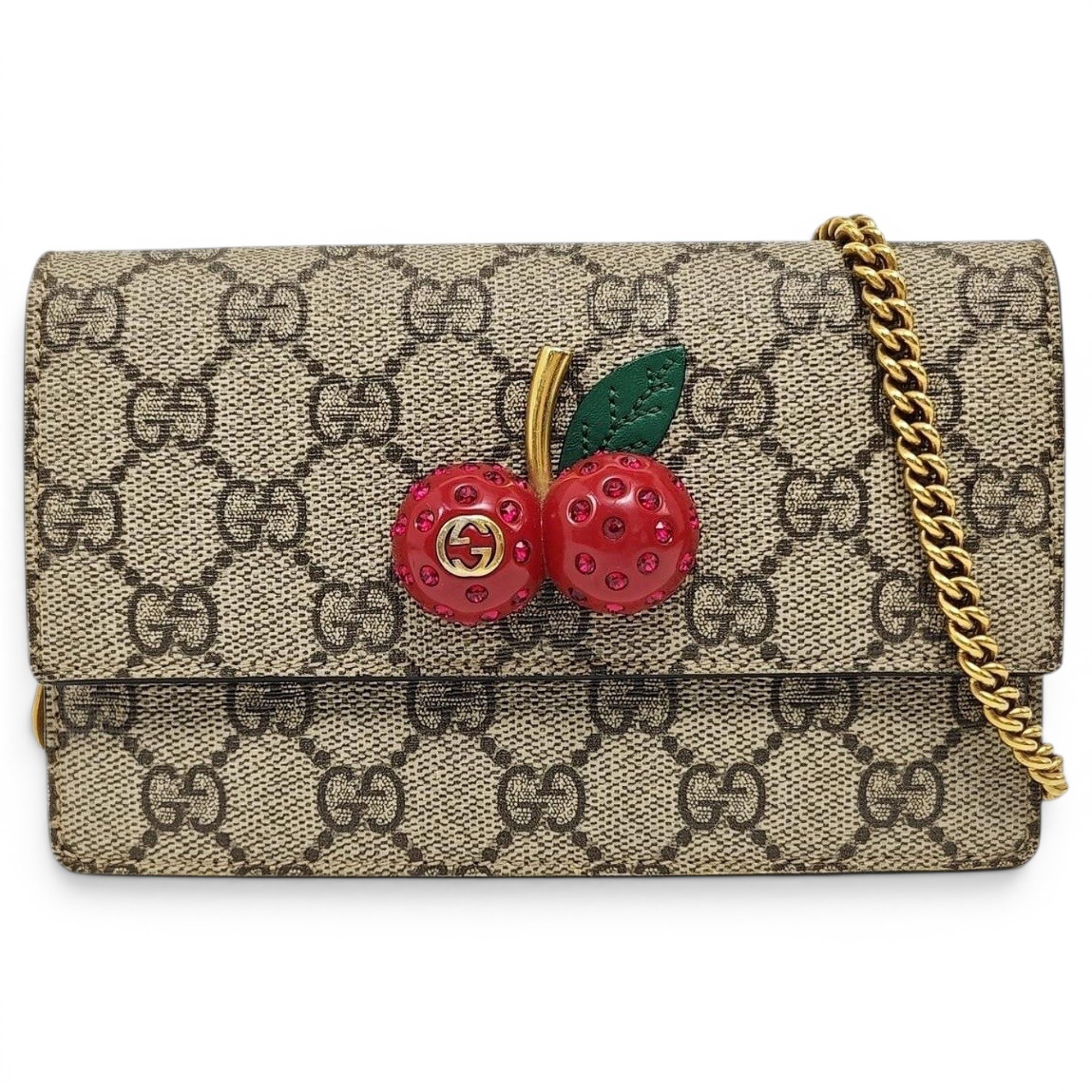 Ophidia GG Supreme leather handbag