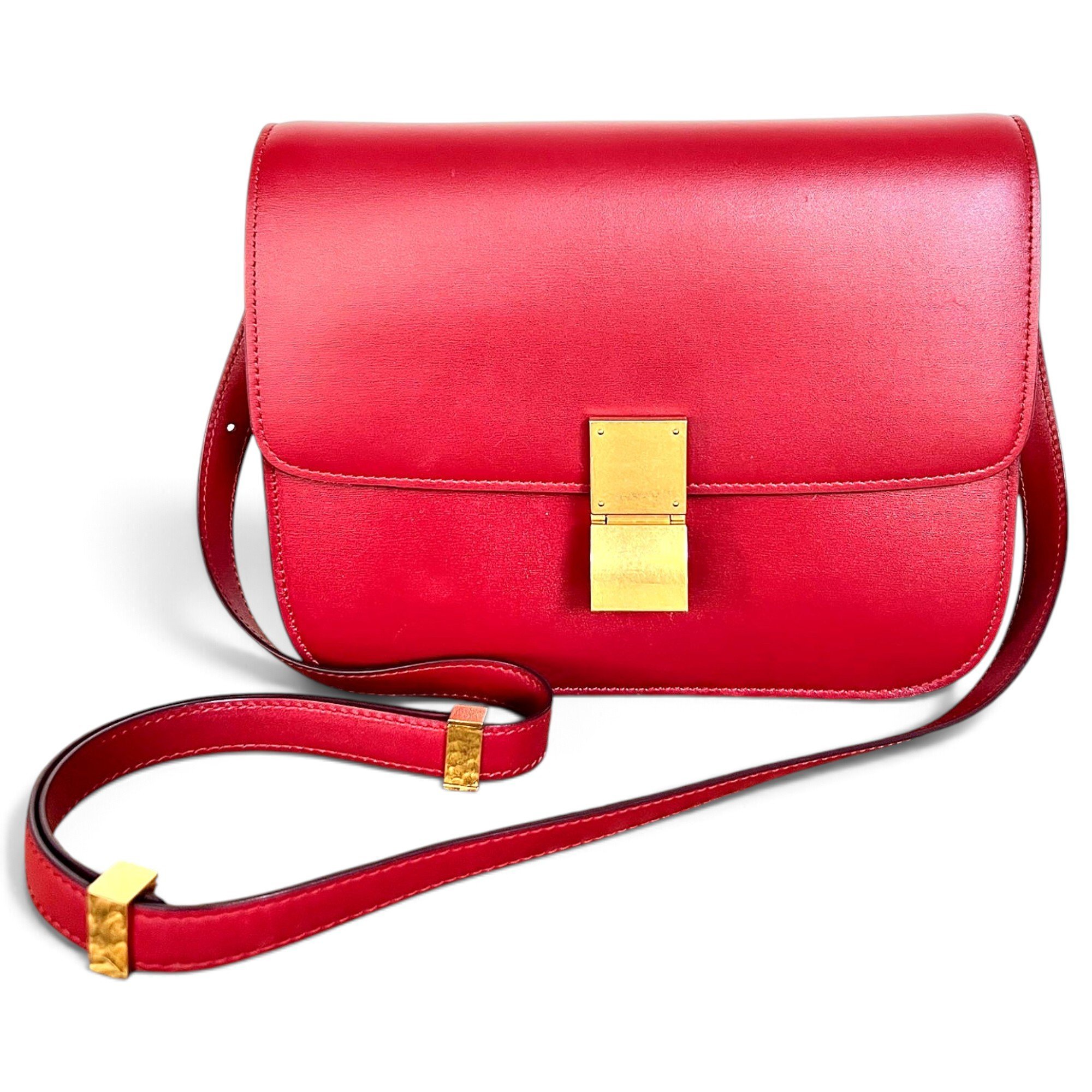 Classic leather handbag