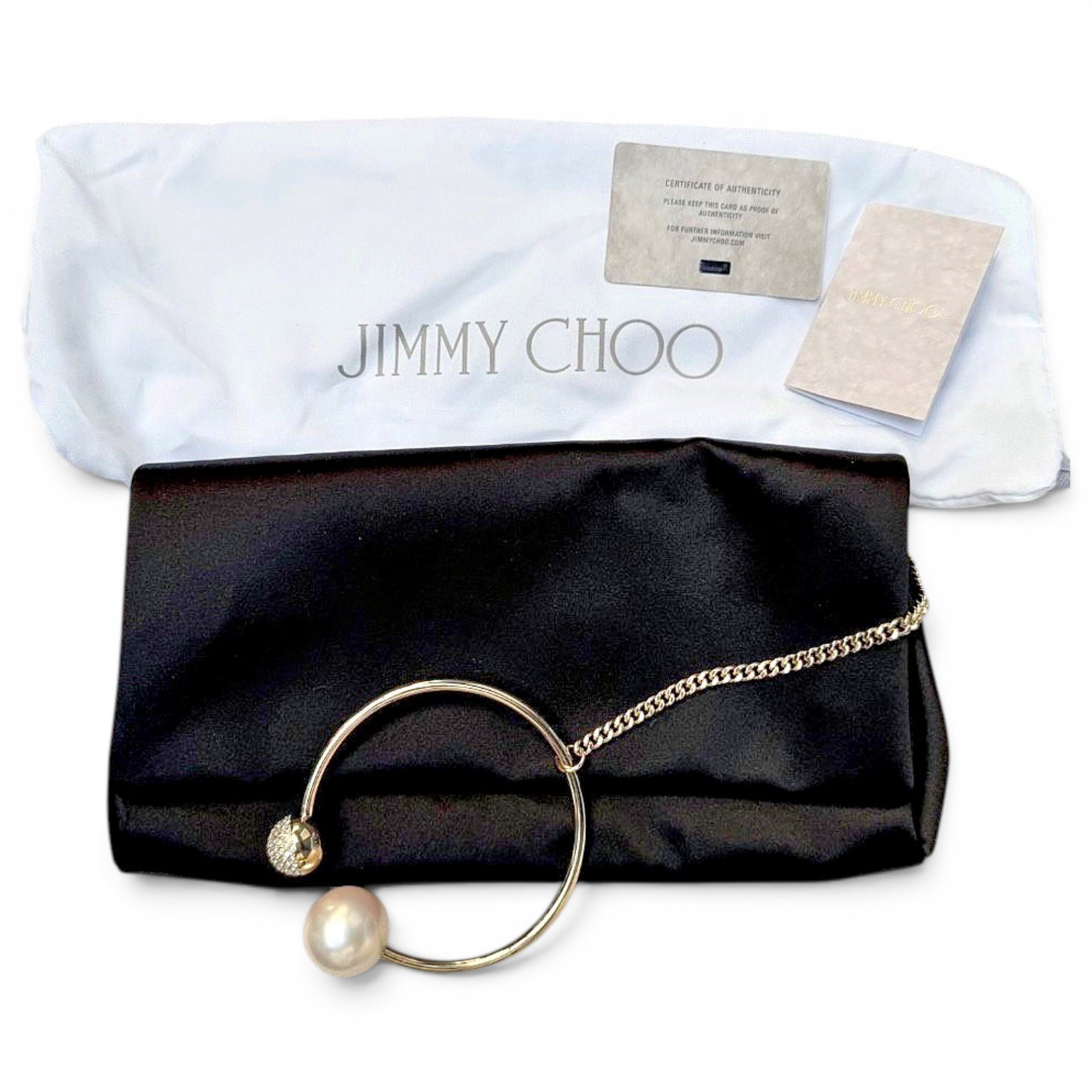 Chandra silk clutch bag