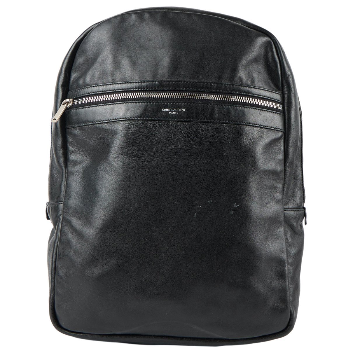 Leather backpack