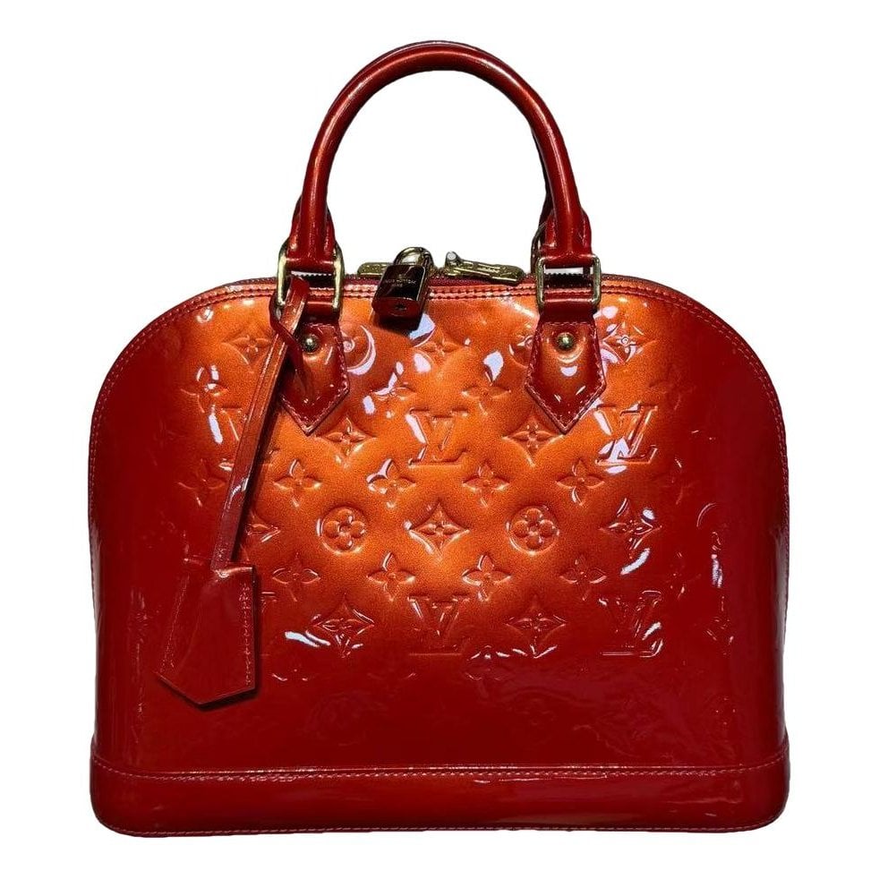 Alma BB patent leather handbag