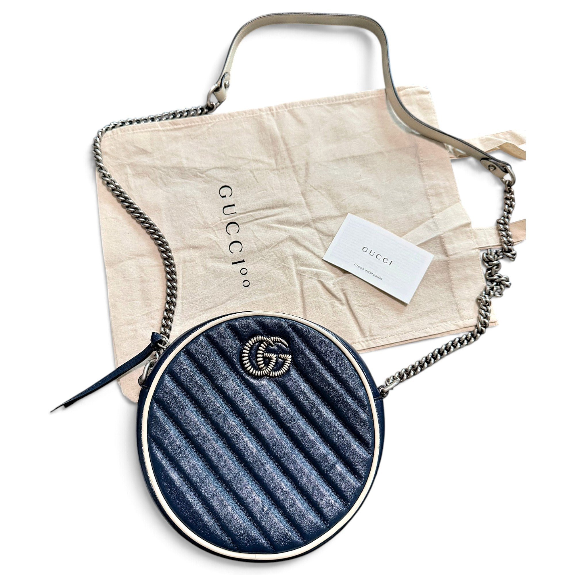 GG Marmont Circle leather handbag