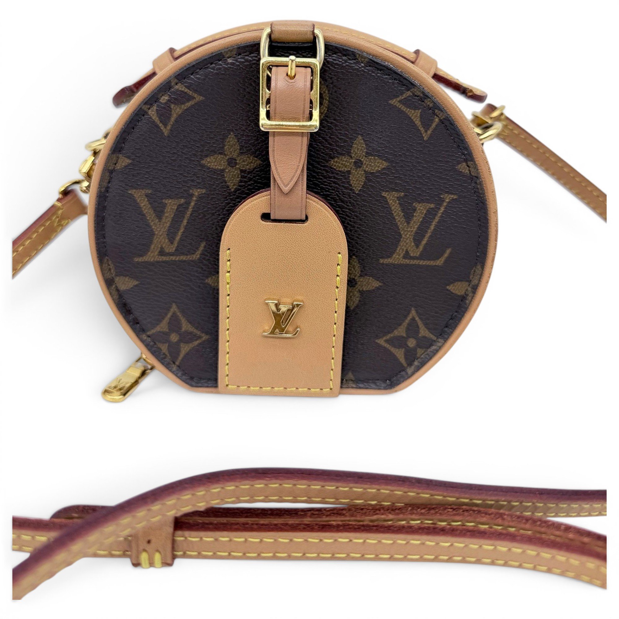 Petite Boîte Chapeau leather handbag