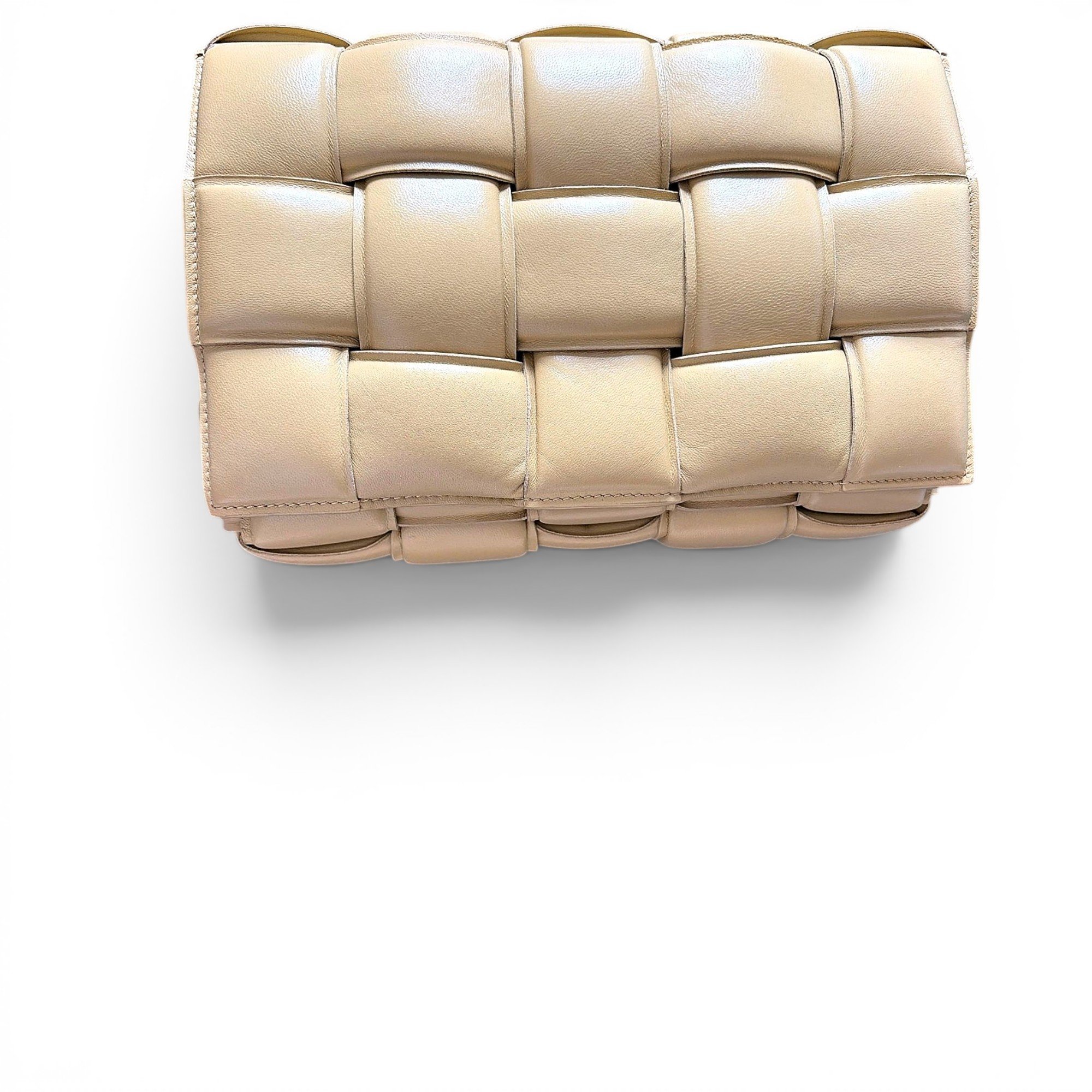 Cassette Padded leather handbag