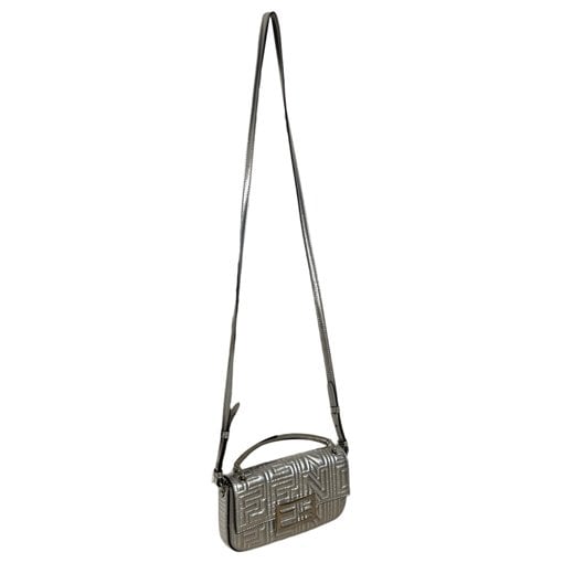 Baguette leather handbag
