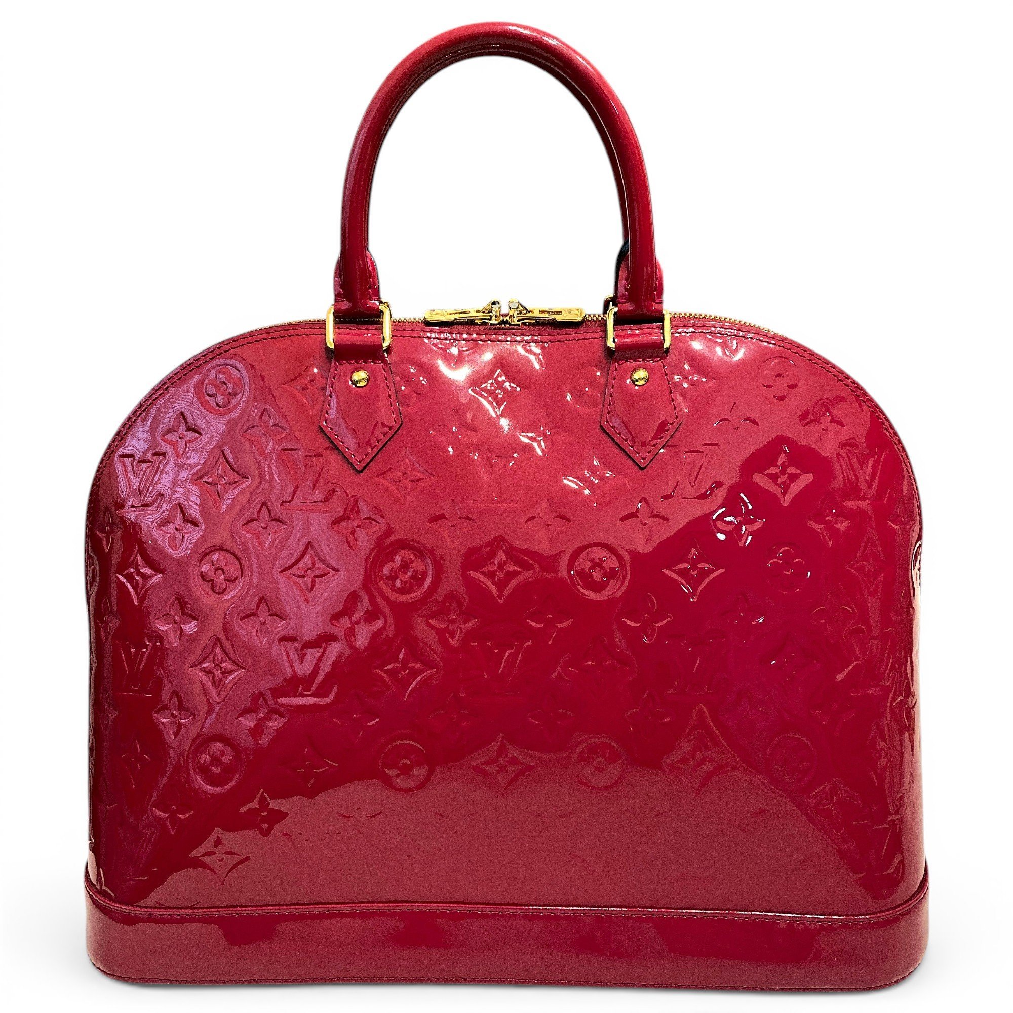 Alma patent leather handbag