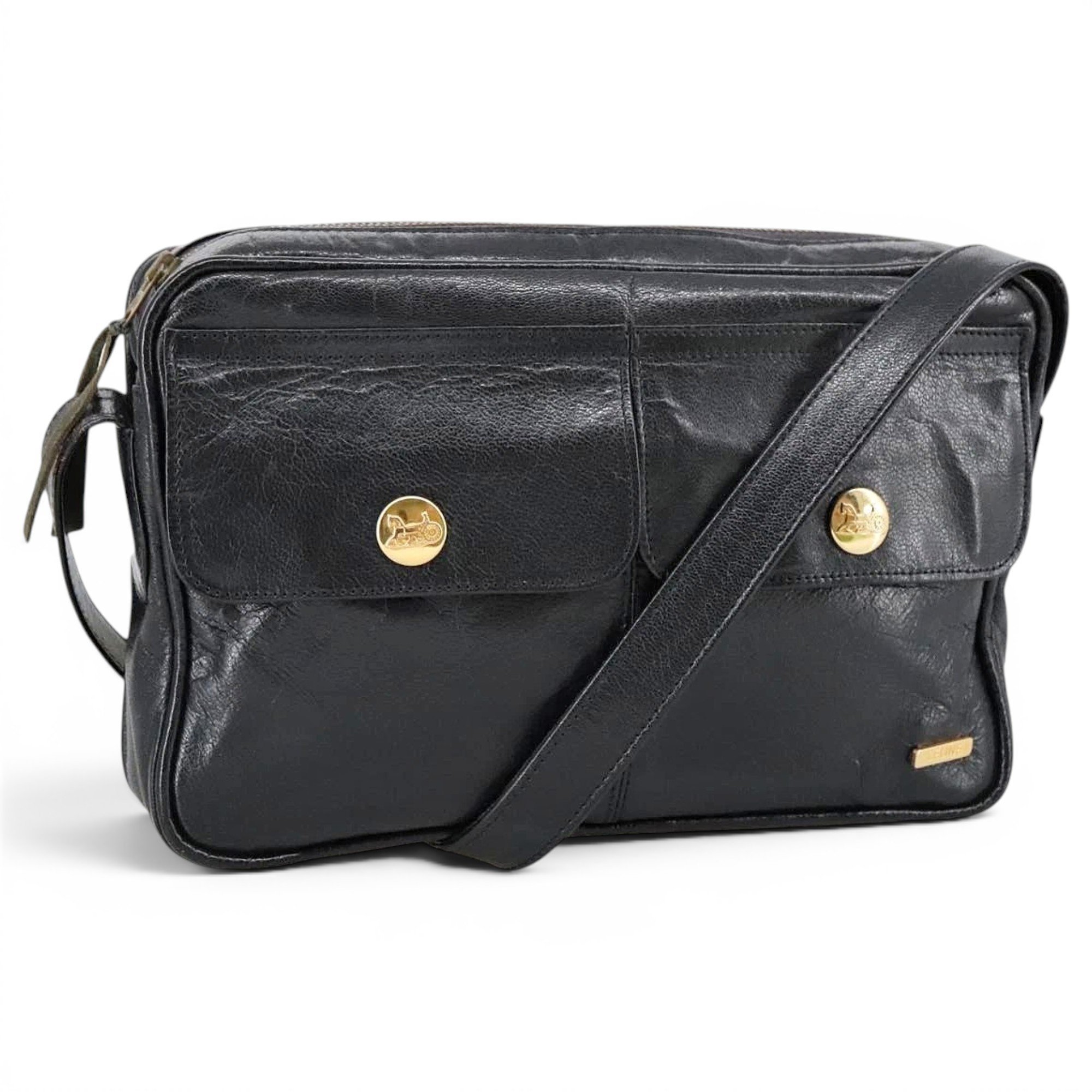 Leather handbag