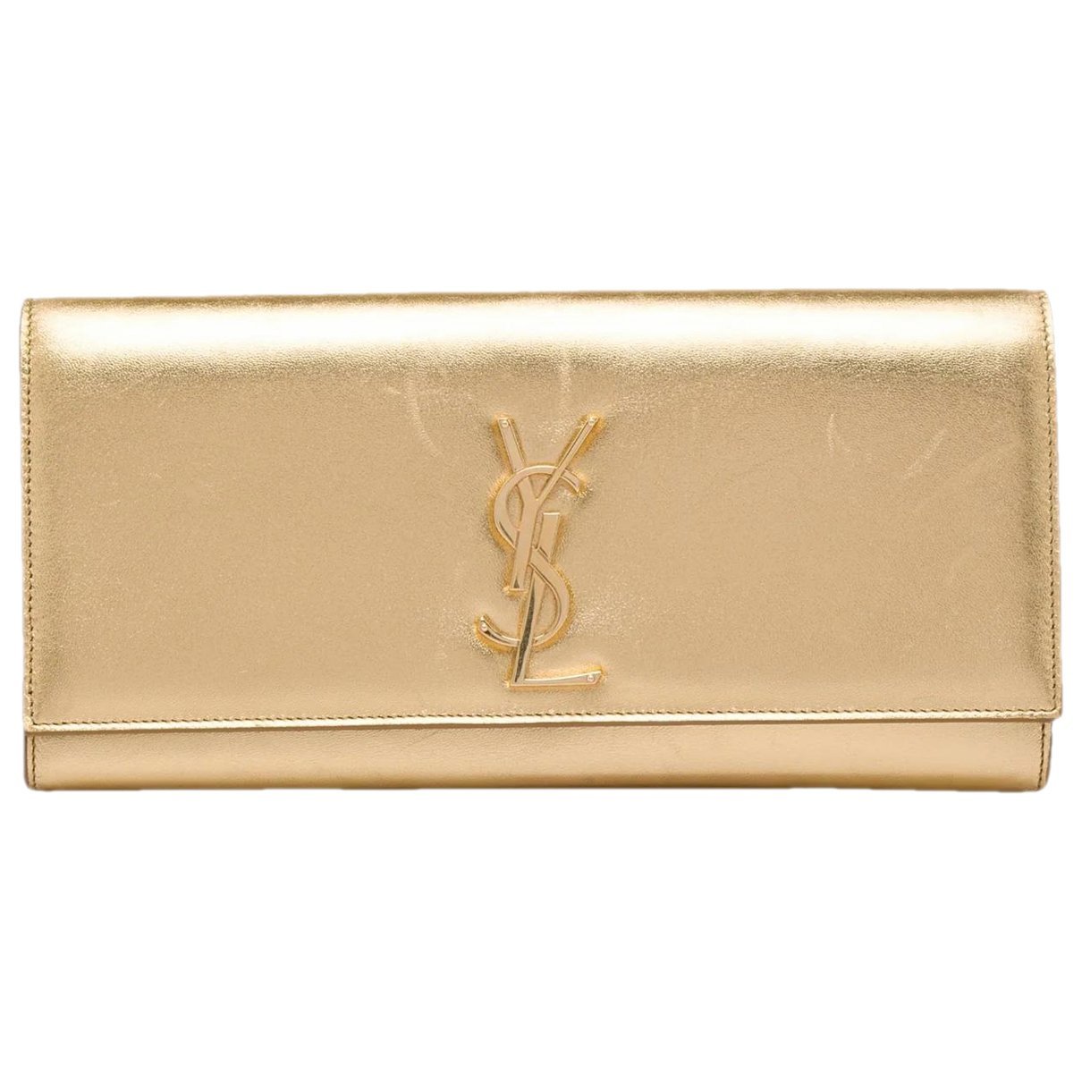 Cassandre leather clutch bag