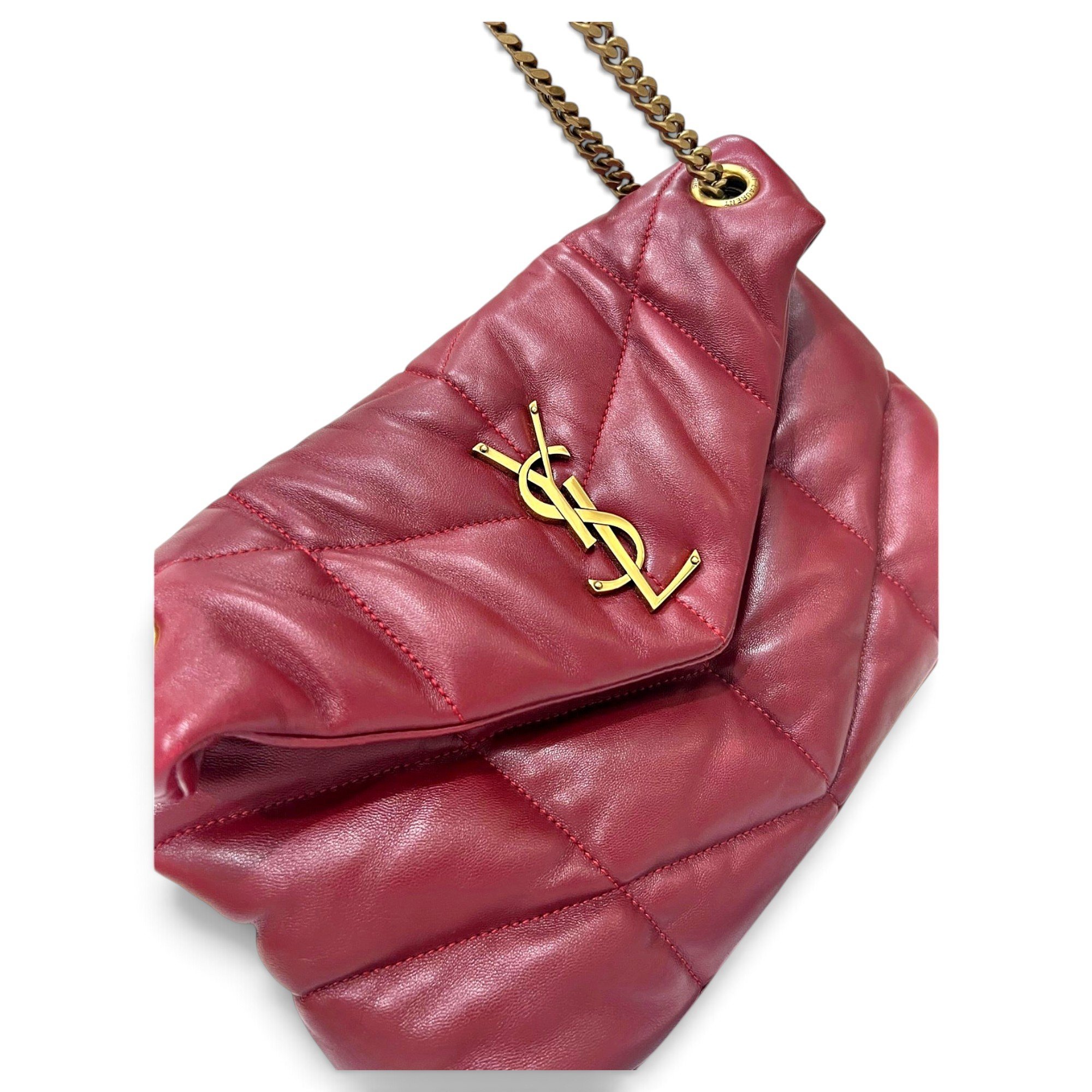 Loulou Puffer leather handbag