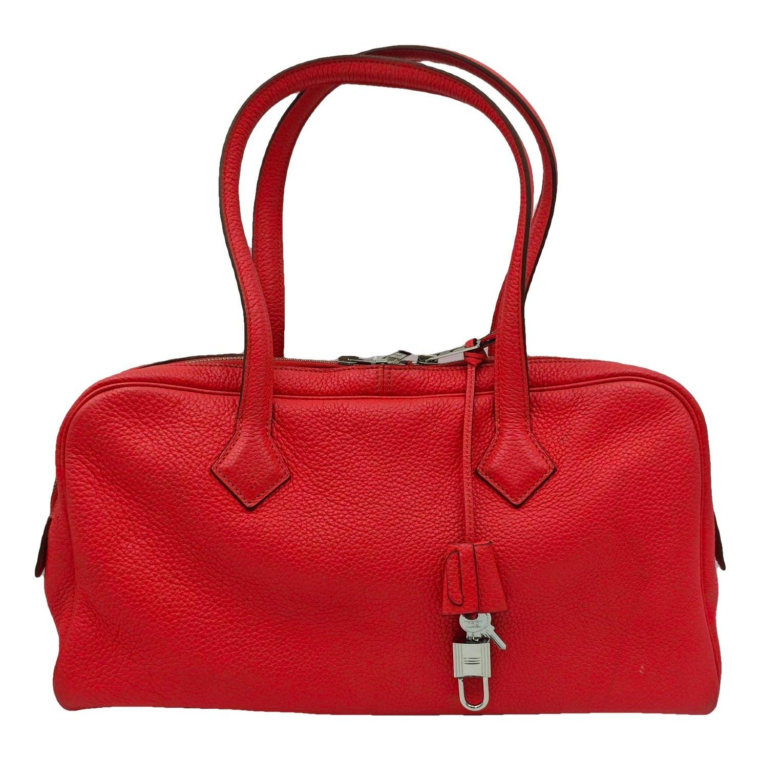 Victoria leather handbag