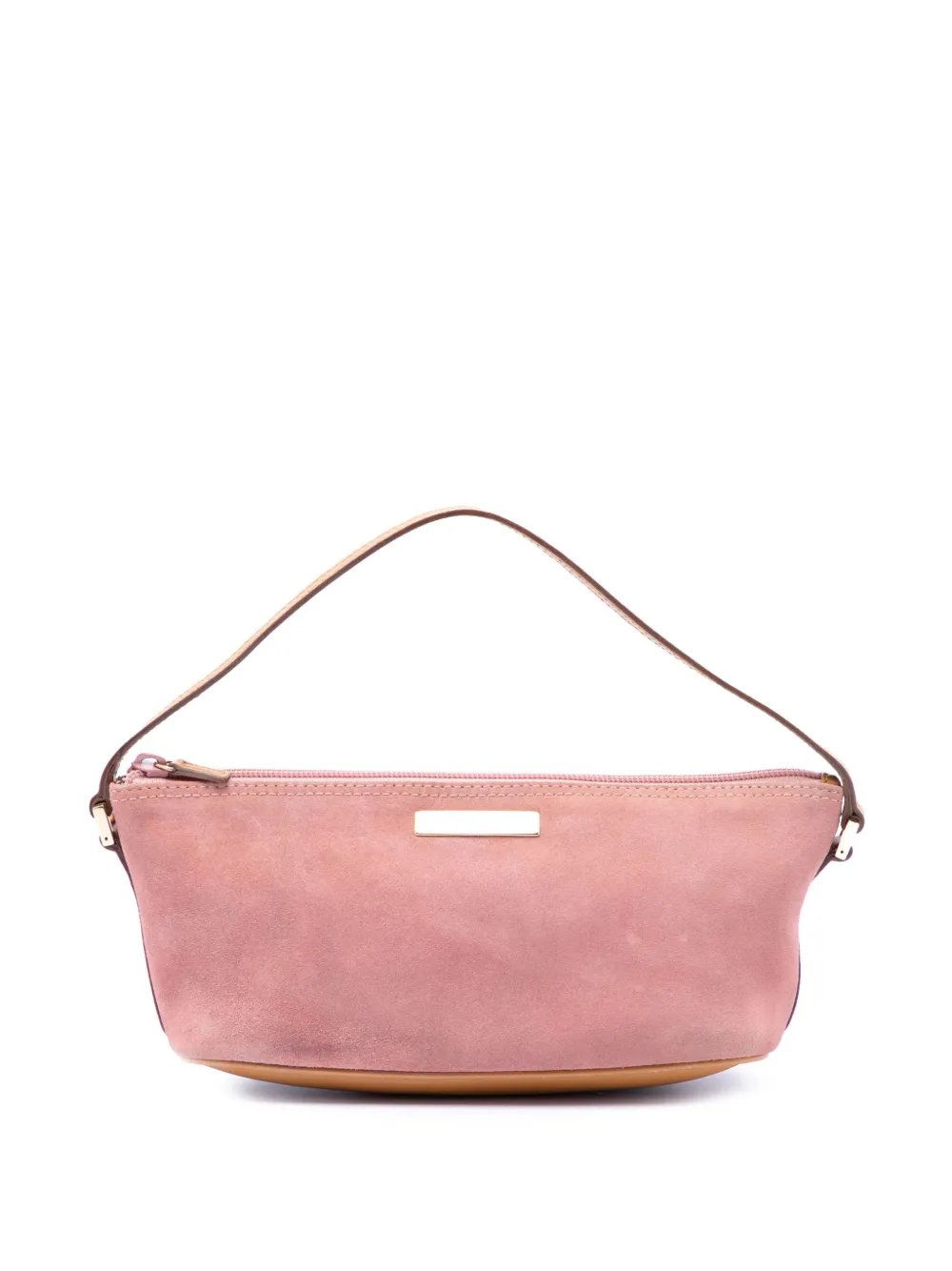 2000-2015 Suede Boat shoulder bag