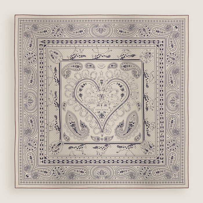 Cheval De Coeur Bandana Shawl 140