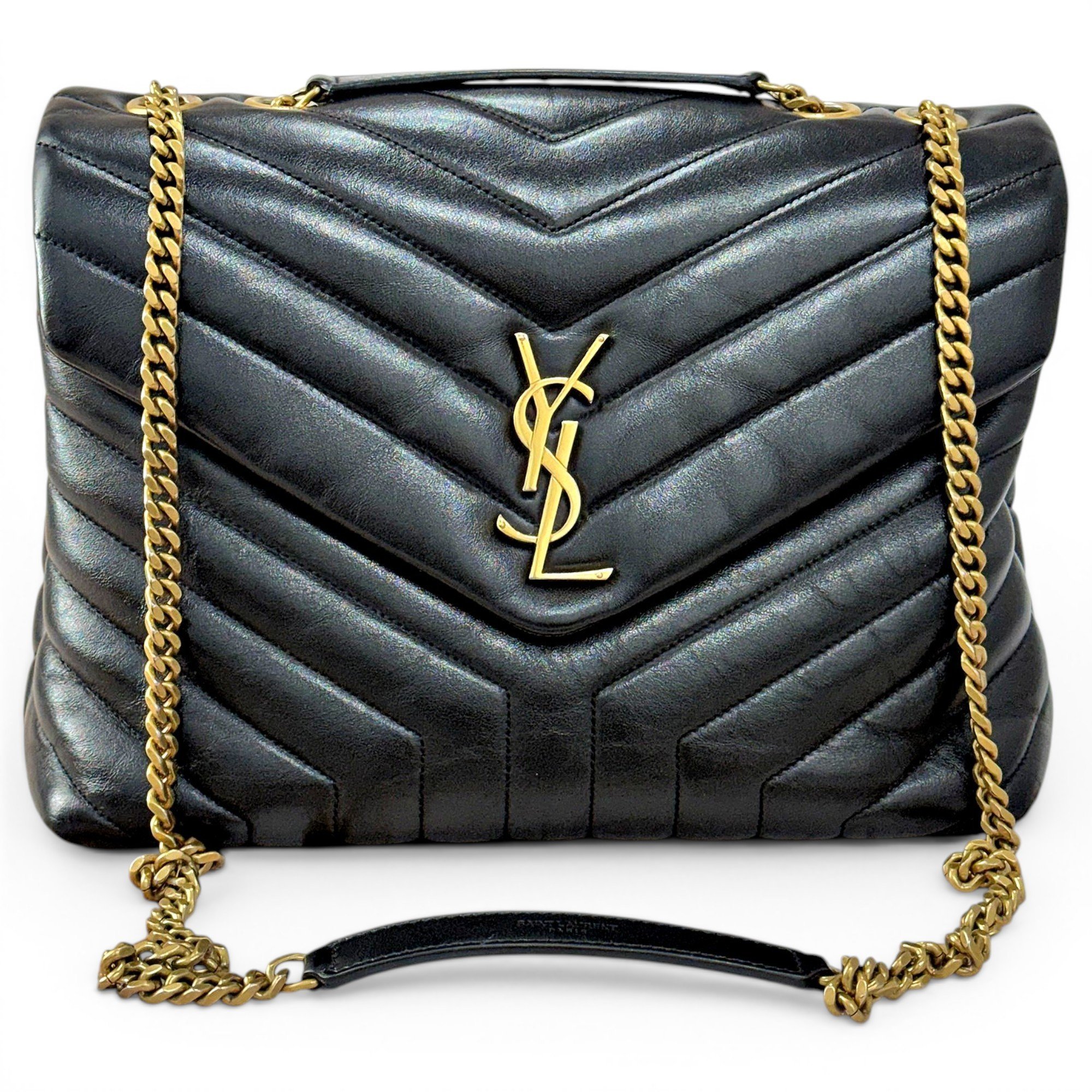 Loulou leather crossbody bag