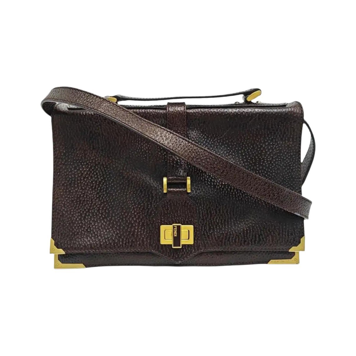 Leather crossbody bag