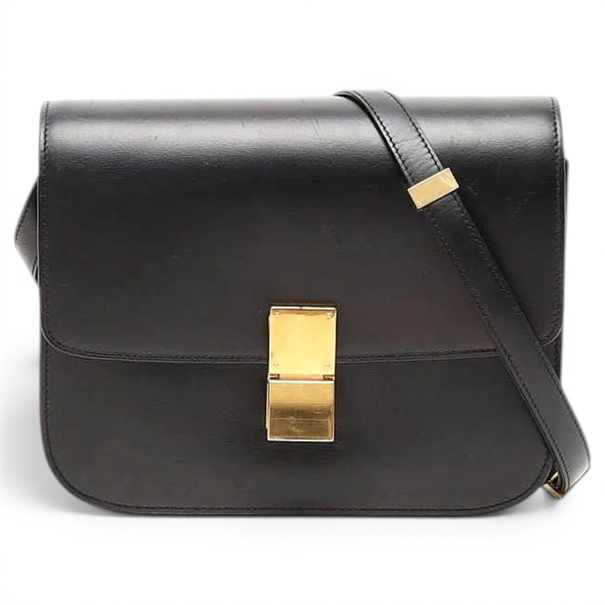 Classic leather handbag