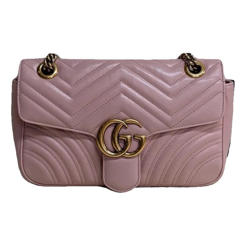 GG Marmont Flap leather handbag