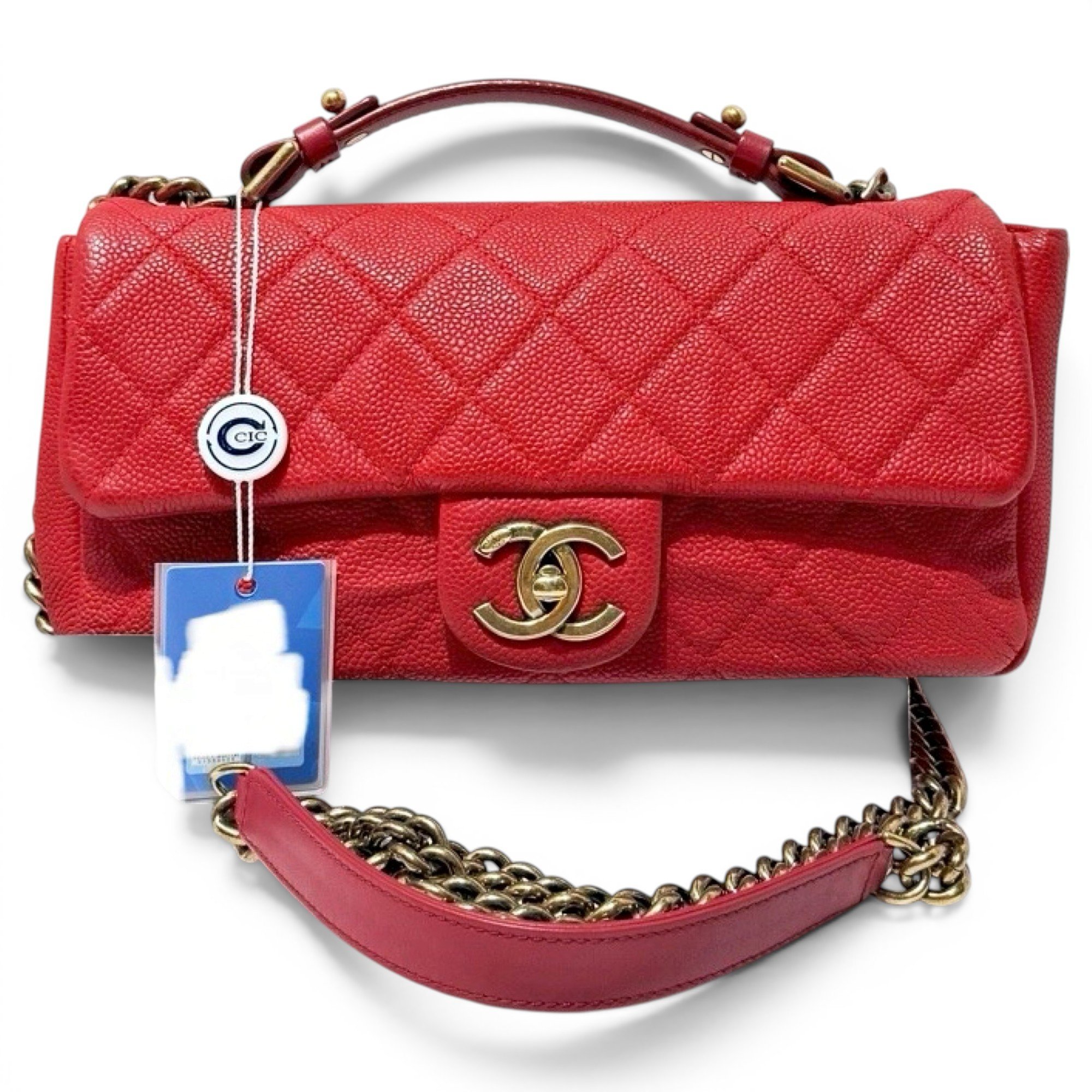 Coco Handle leather handbag