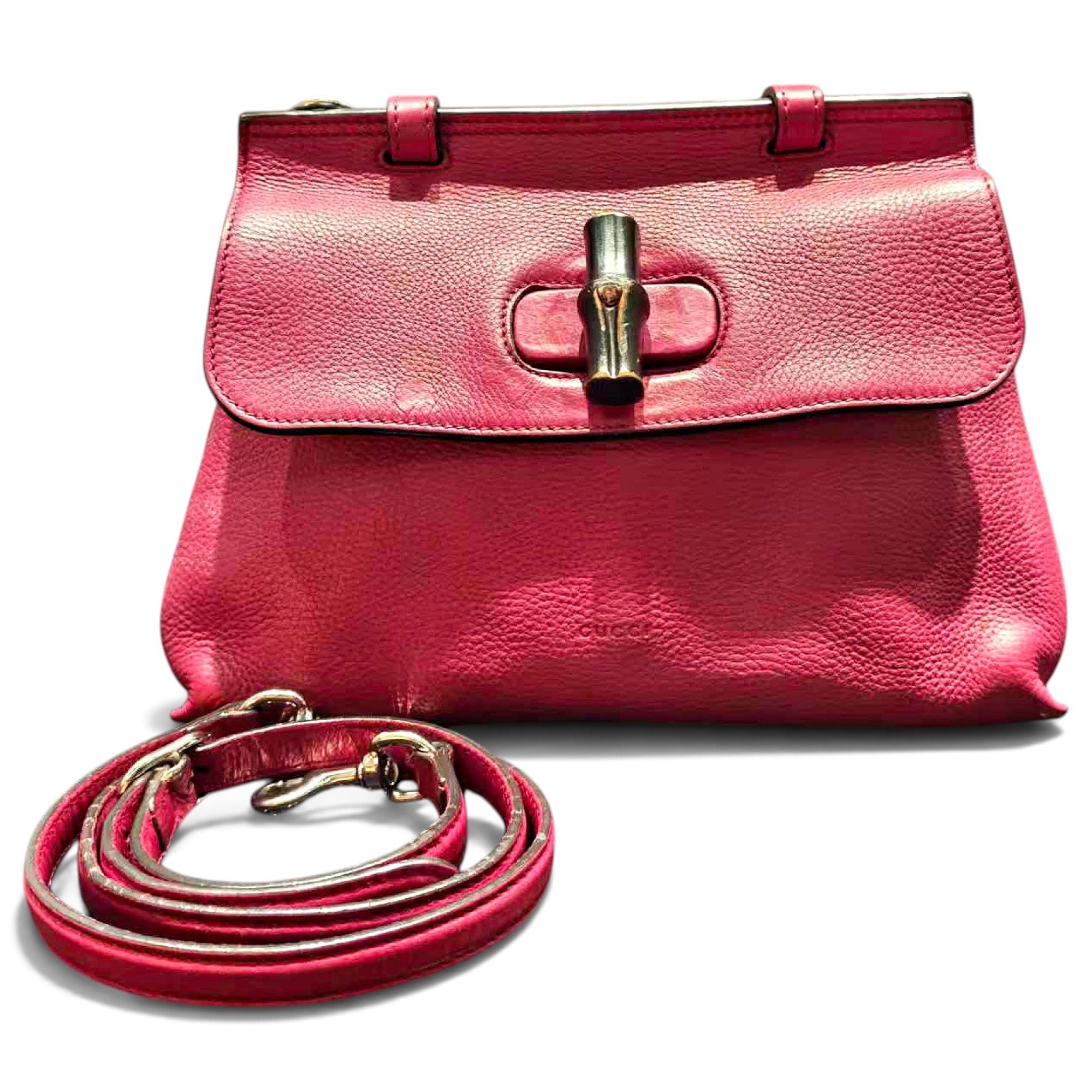 Bamboo Daily Top Handle leather handbag