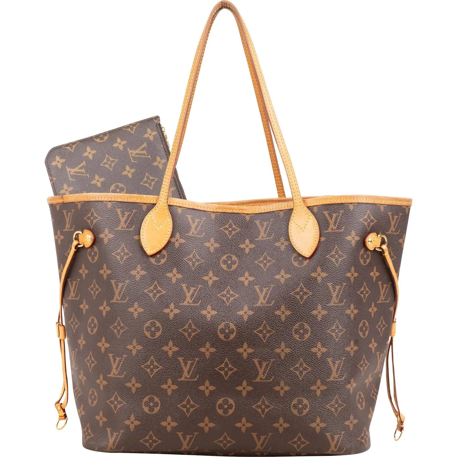 Neverfull leather handbag