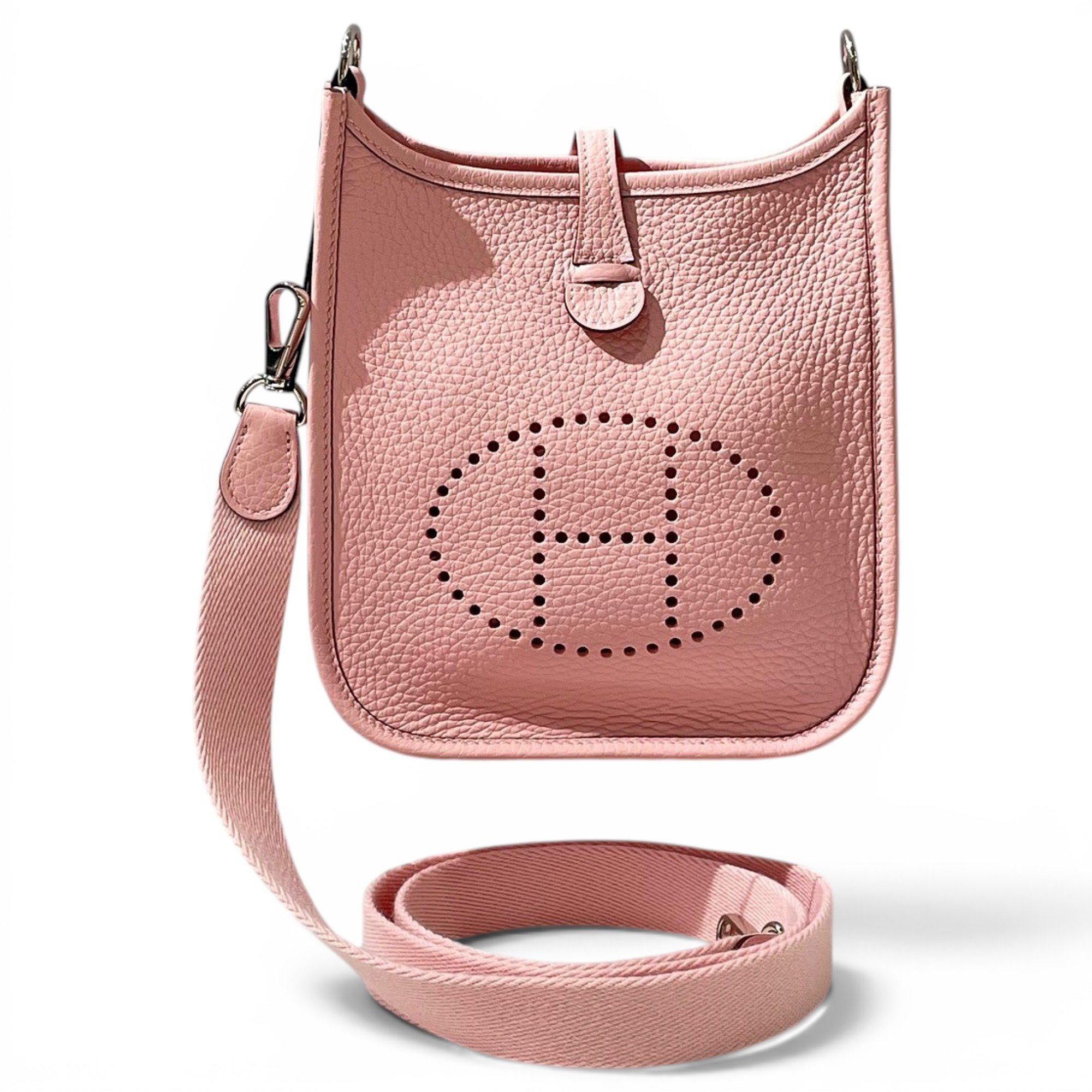 Mini Evelyne leather handbag