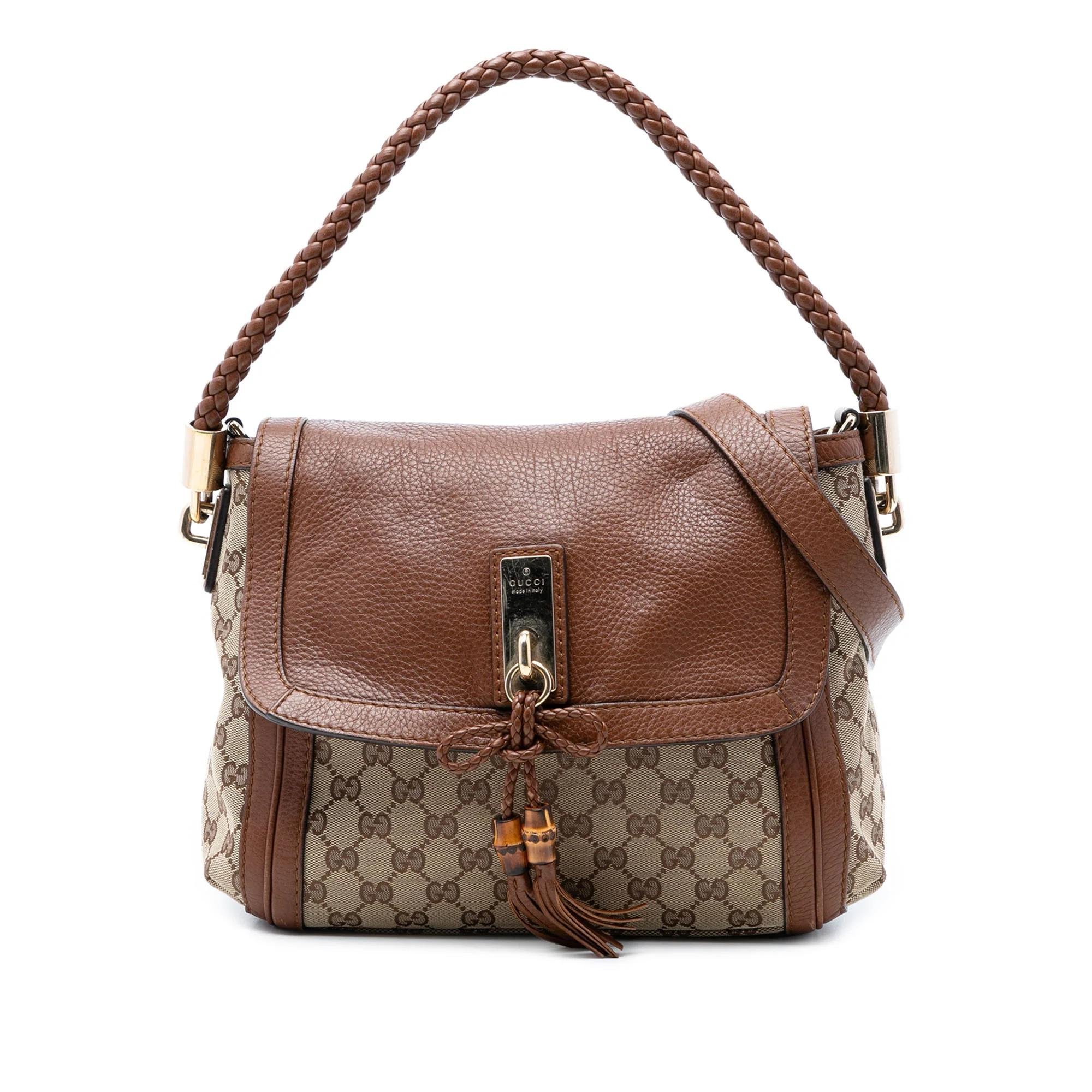 Bella leather satchel
