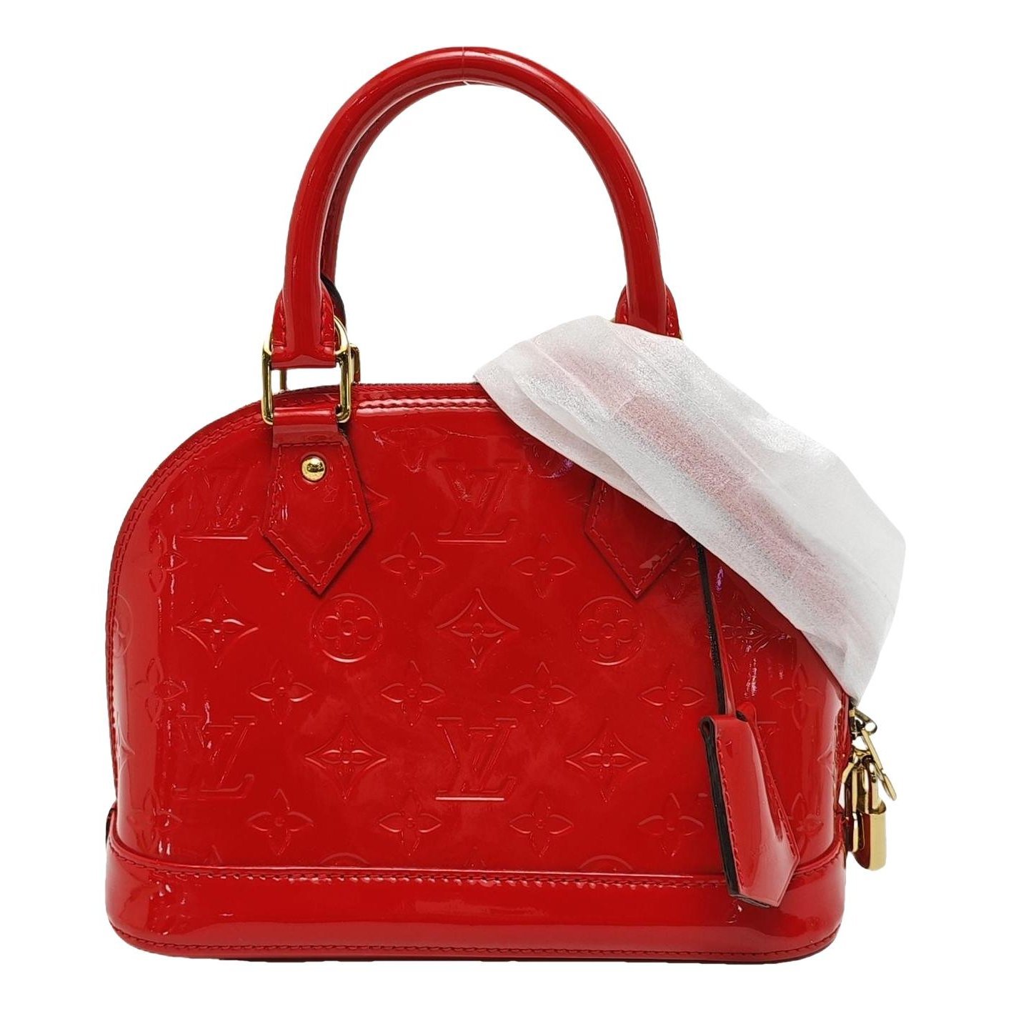 Alma patent leather handbag