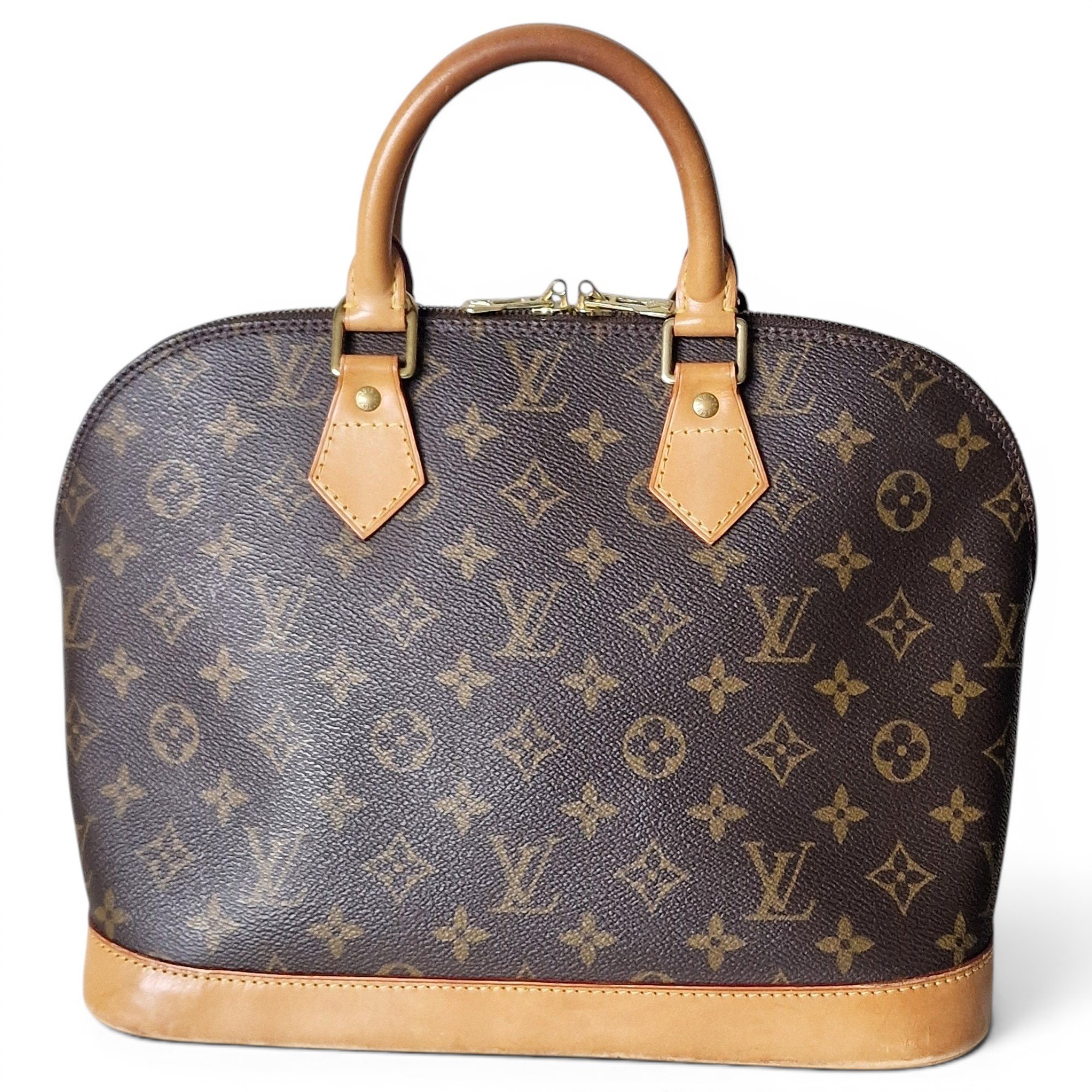 Alma leather handbag